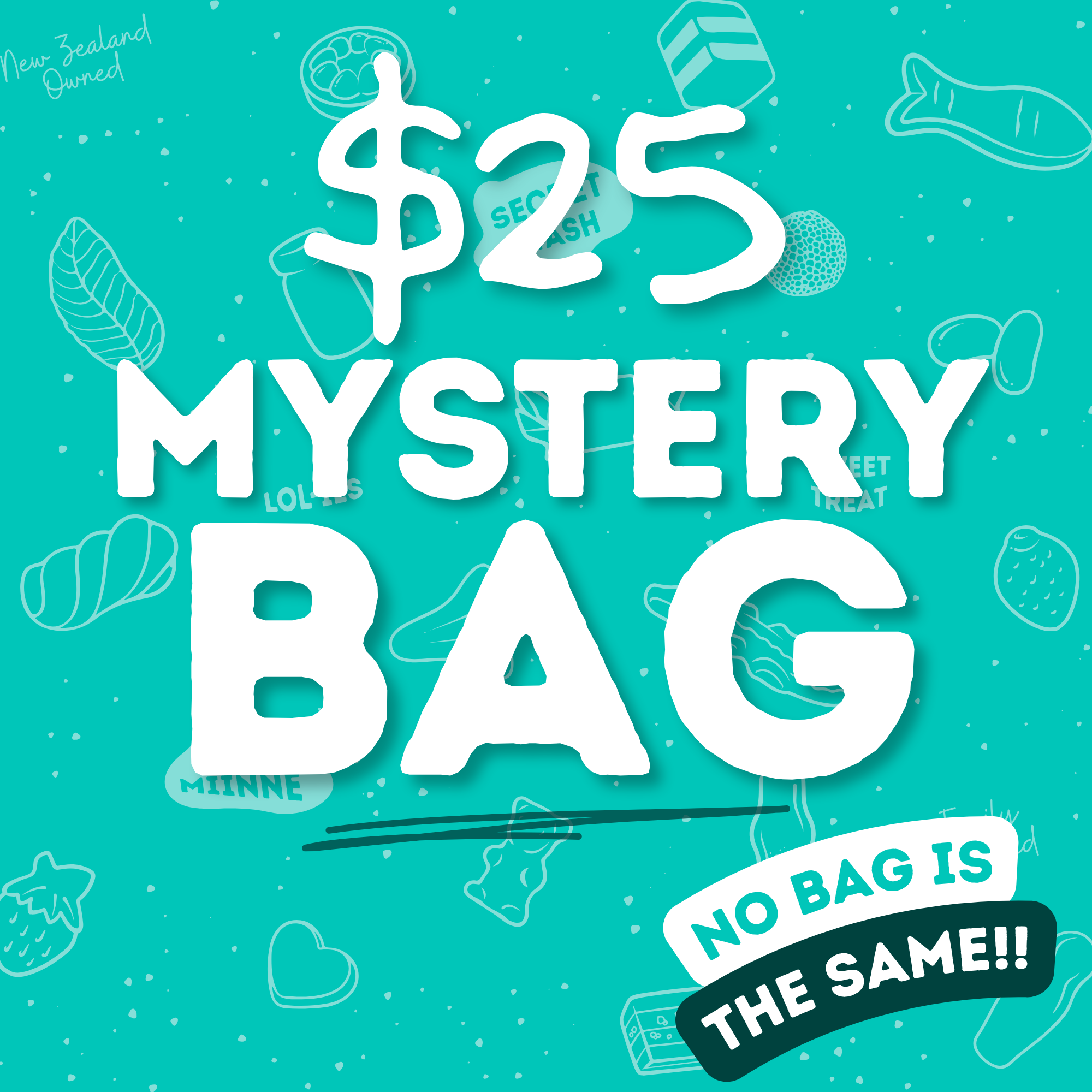 $25 Mystery Bag - Pik n Mix Lollies NZ