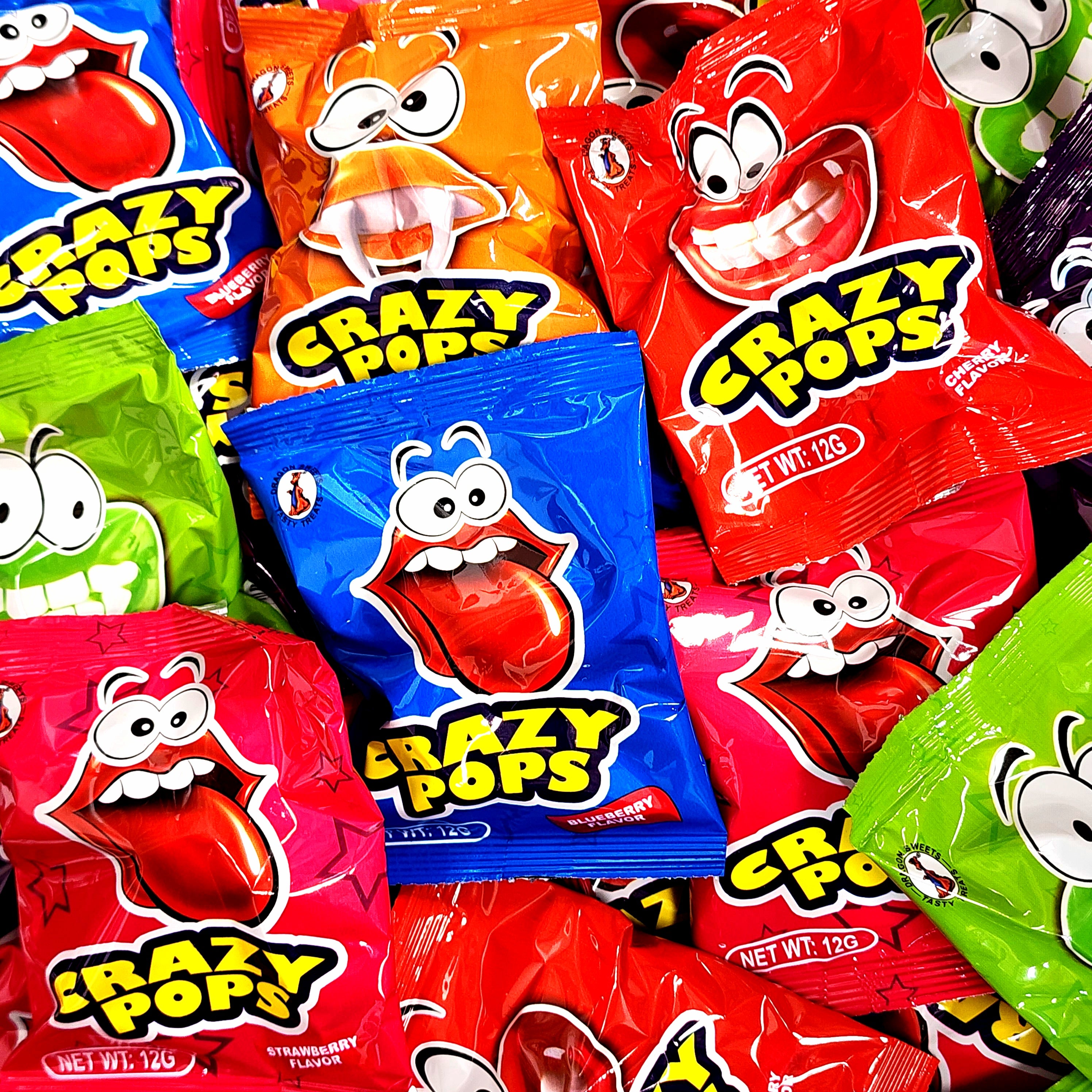 Crazy Lips & Teeth Pops - Pik n Mix Lollies NZ