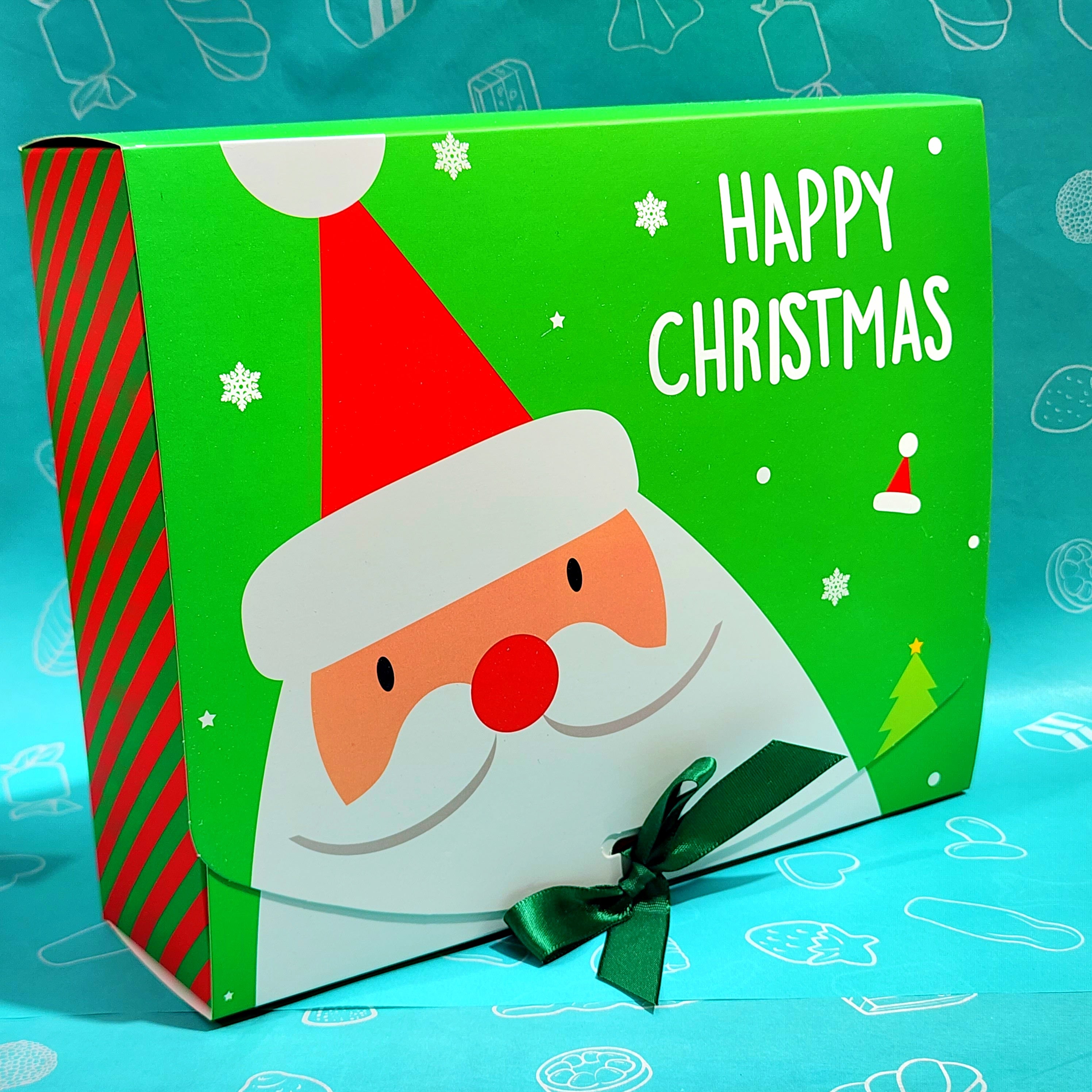 Santa's Green Sweet Box - Pik n Mix Lollies NZ