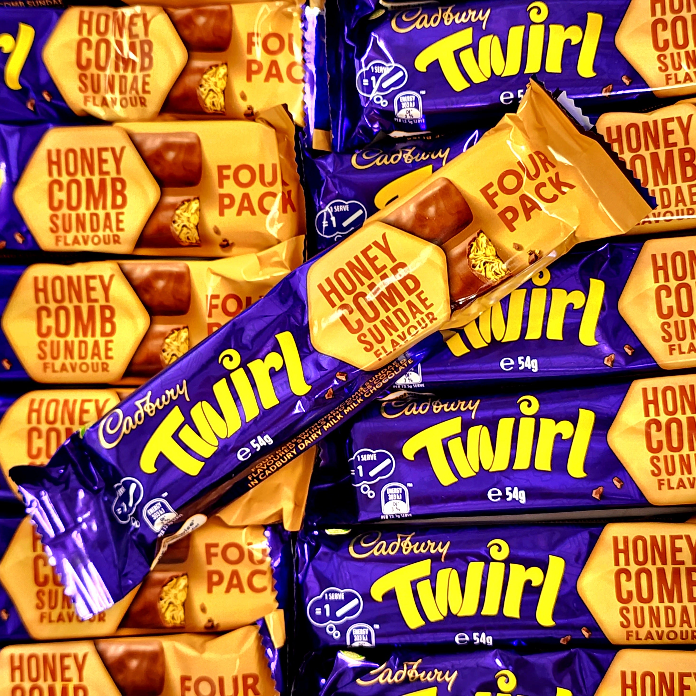 Cadbury Twirl Honey Comb Sundae - Pik n Mix Lollies NZ