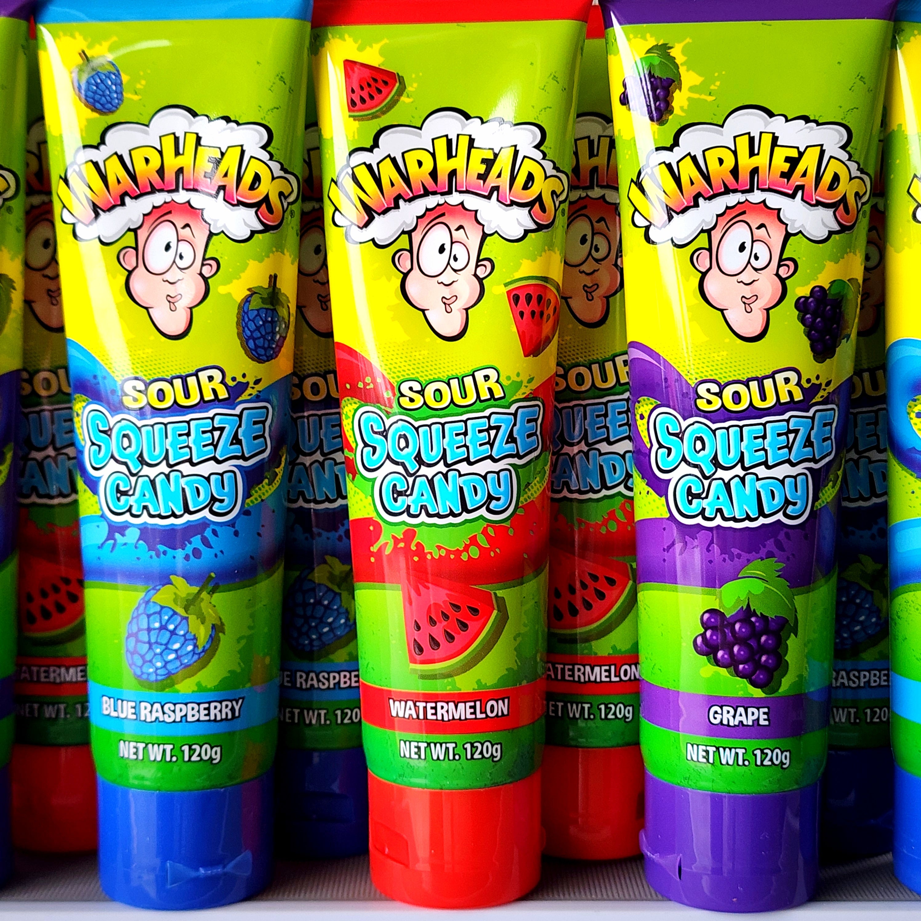 Warheads Sour Squeeze Gel Candy - Pik n Mix Lollies NZ