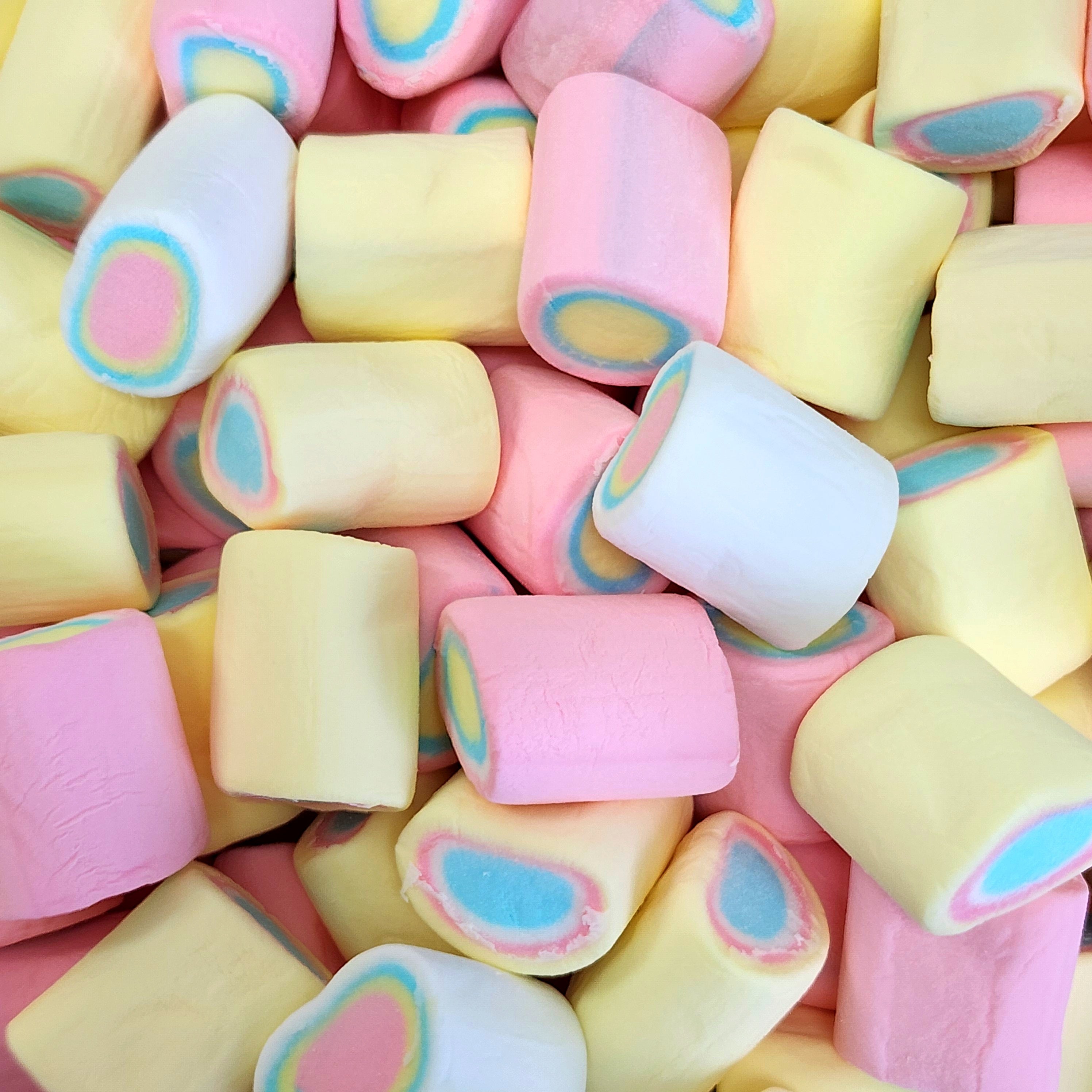 Mallow Rainbow Tubes - Pik n Mix Lollies NZ