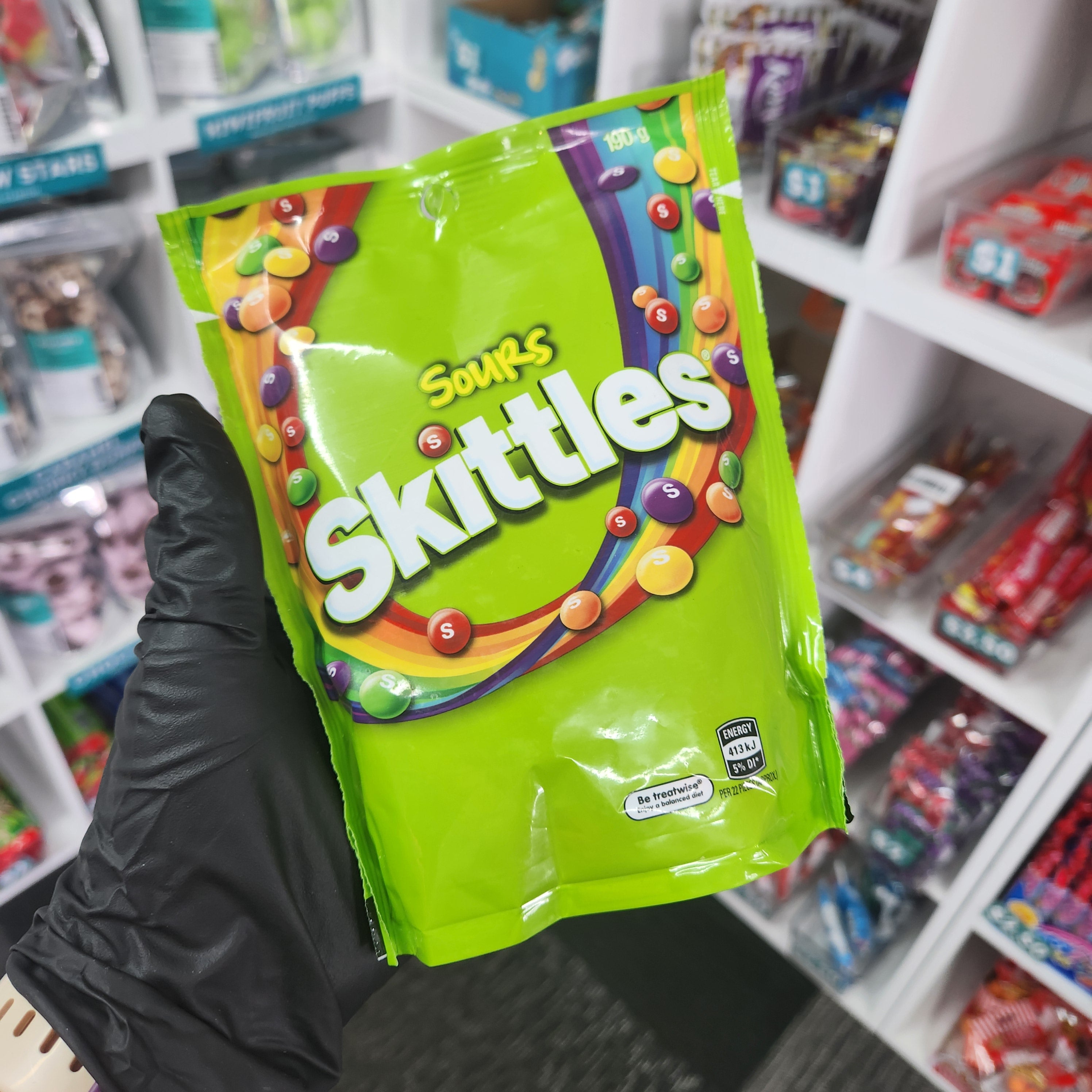 Sour Skittles Bag - Pik n Mix Lollies NZ