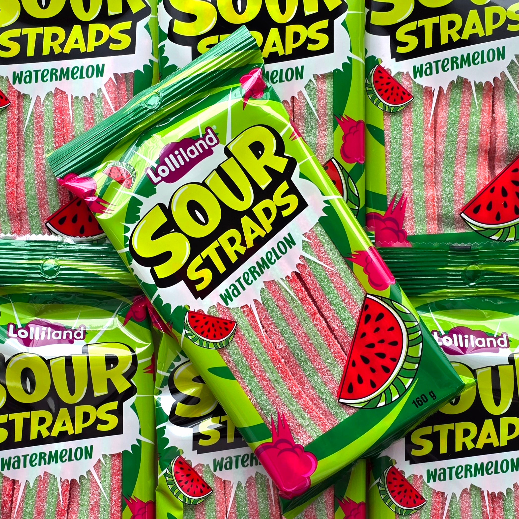 Sour Straps - Watermelon - Pik n Mix Lollies NZ
