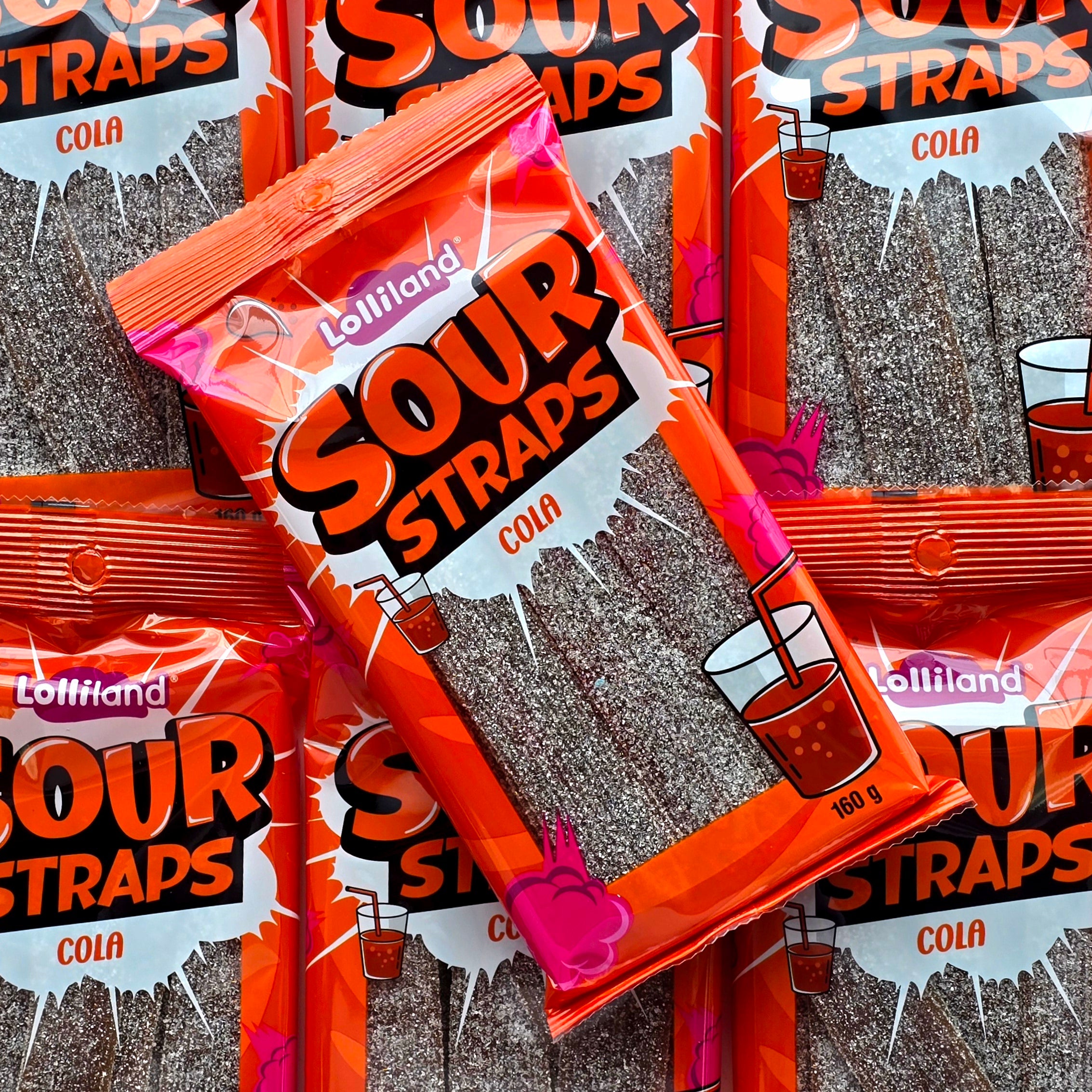 Sour Straps - Cola - Pik n Mix Lollies NZ