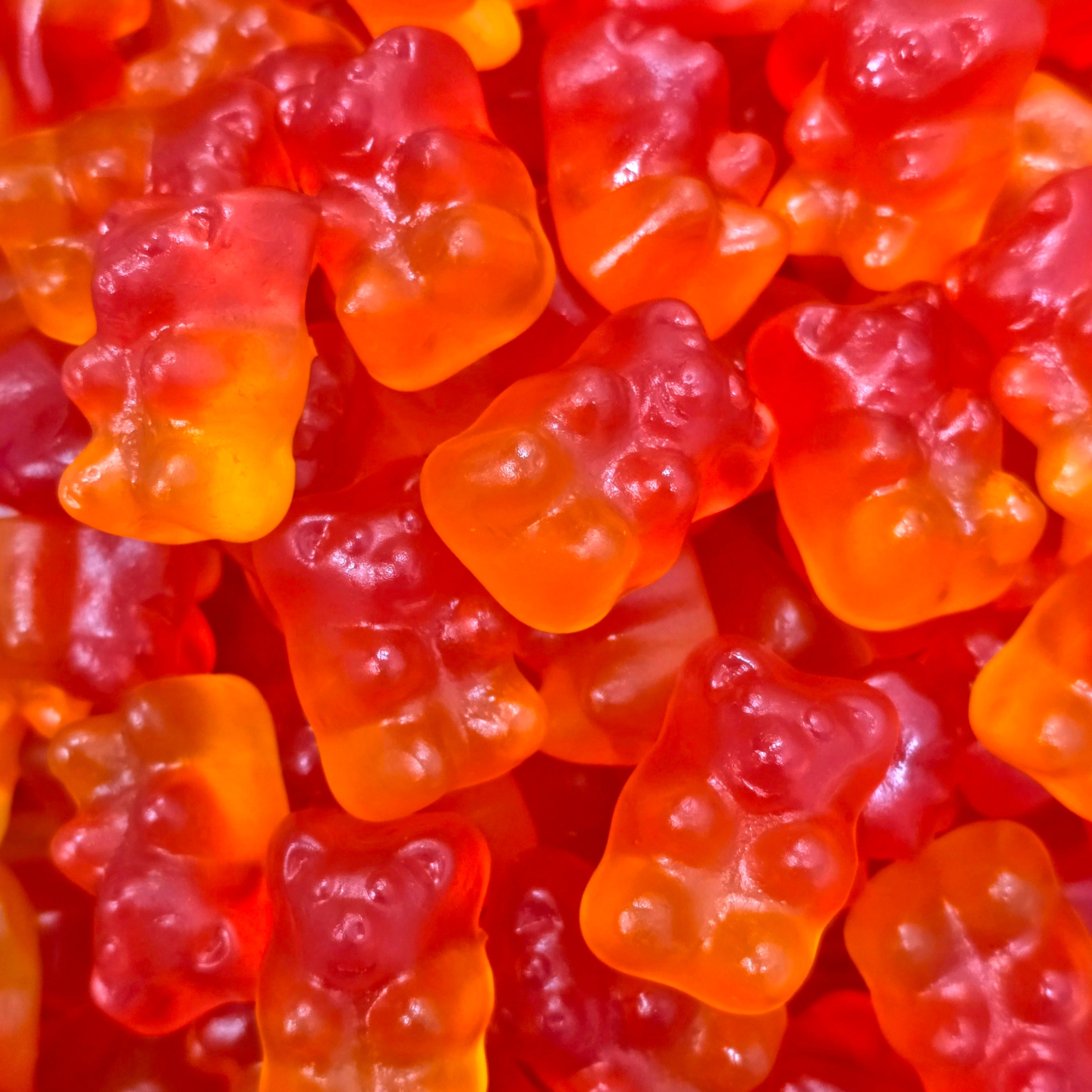Orange Gummy Bears - Pik n Mix Lollies NZ