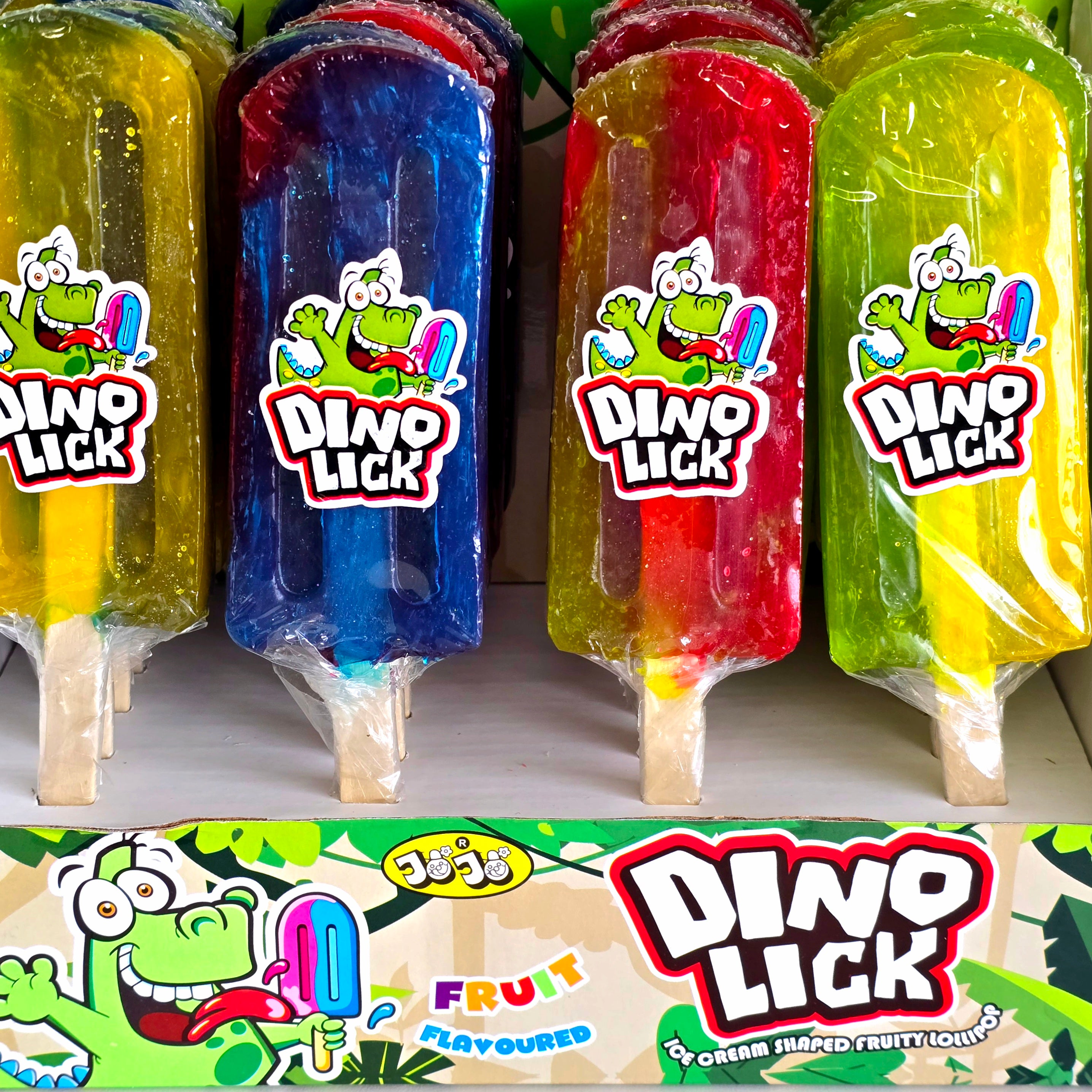Dino Fruit Ice Block Lollipop