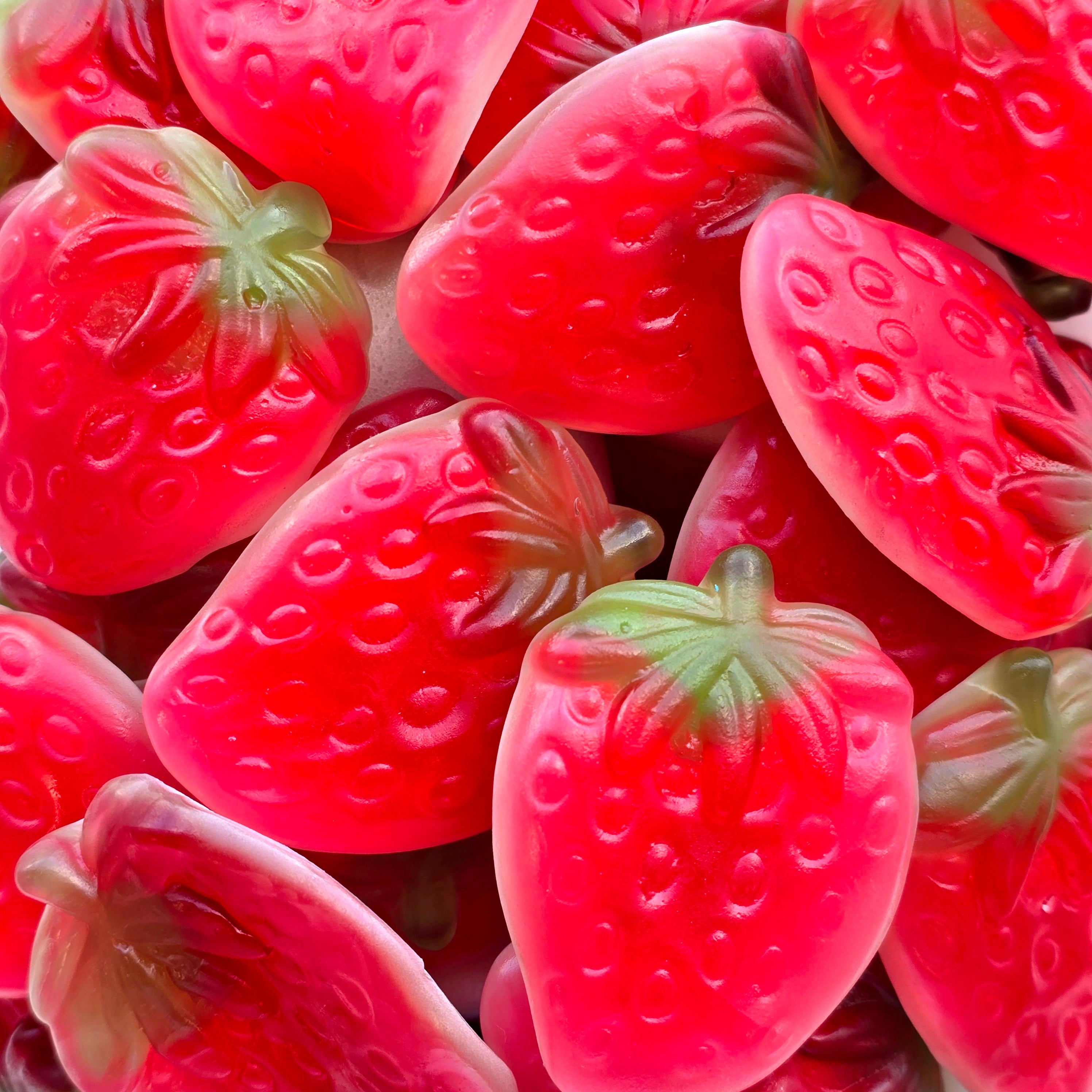 Big Strawberries - Pik n Mix Lollies NZ