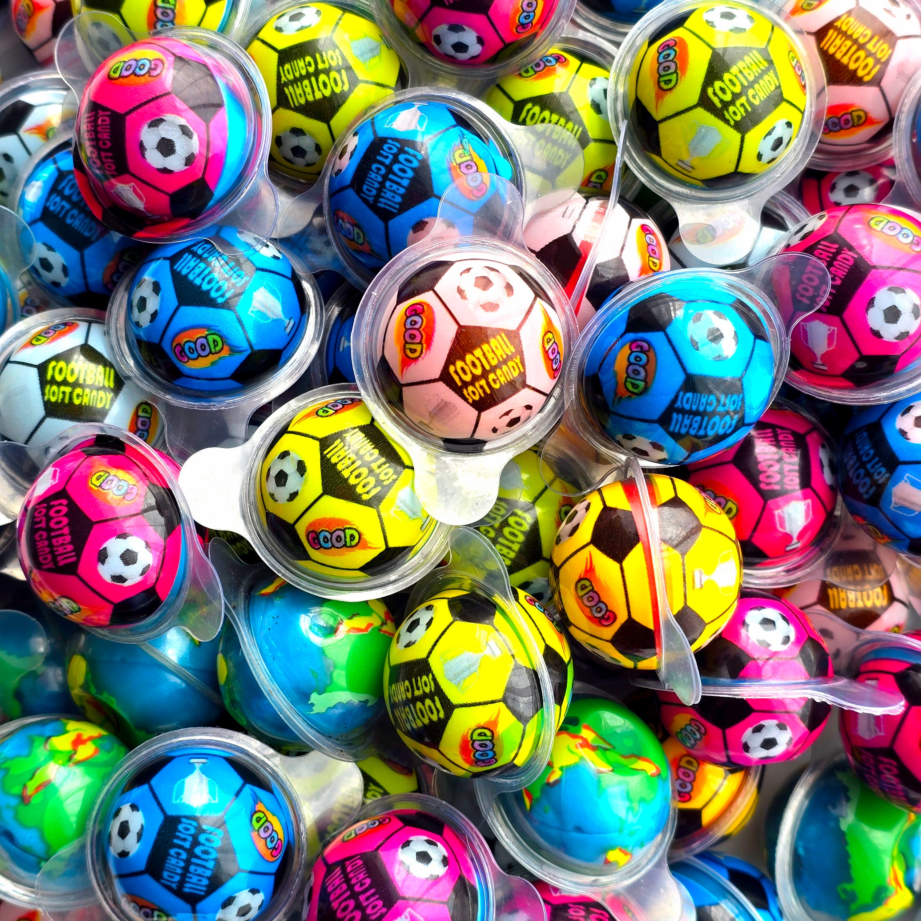 3D Gummy Soccer Bursting Balls (Bag of 5)