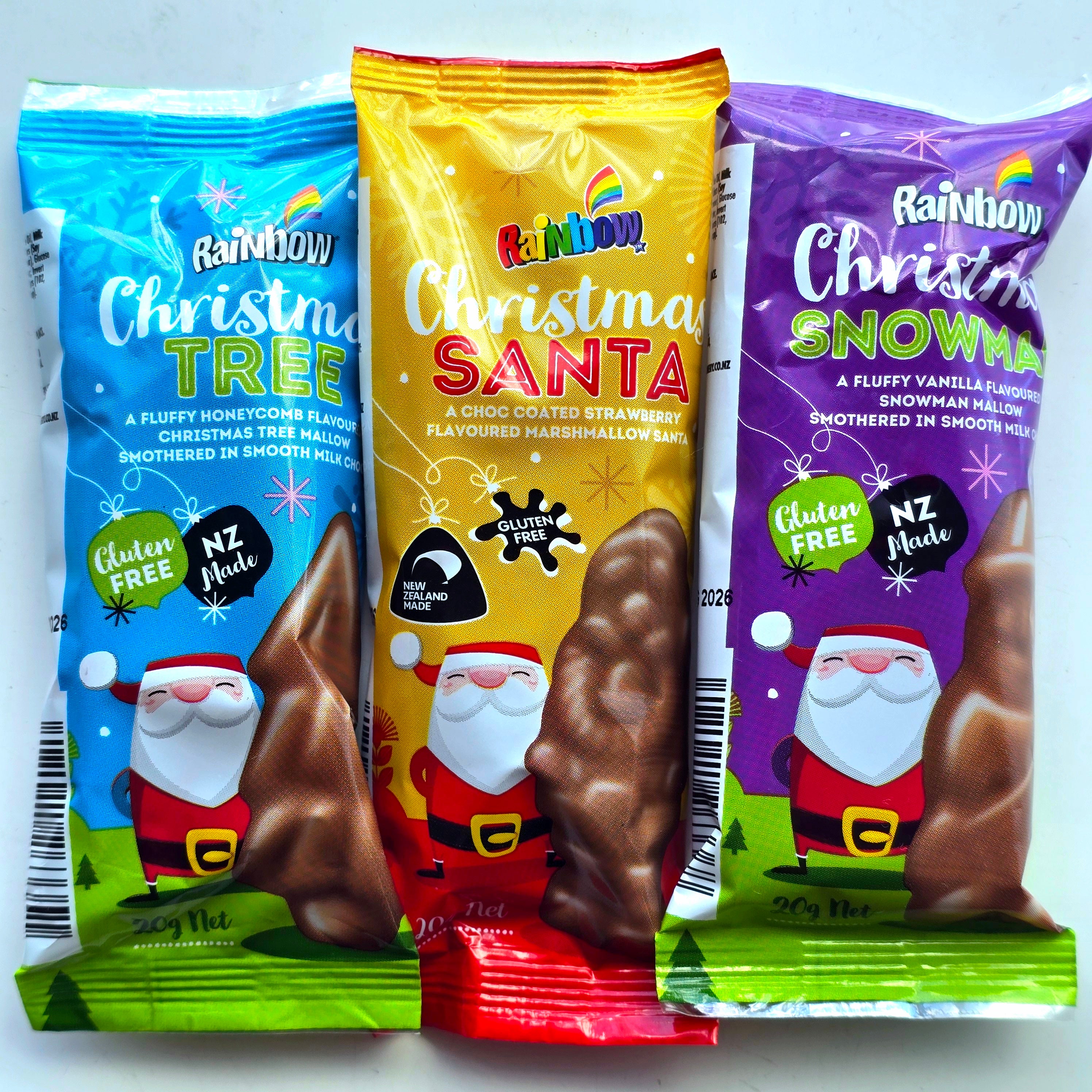 Choc Marshmallow Xmas Treats - 3 pack