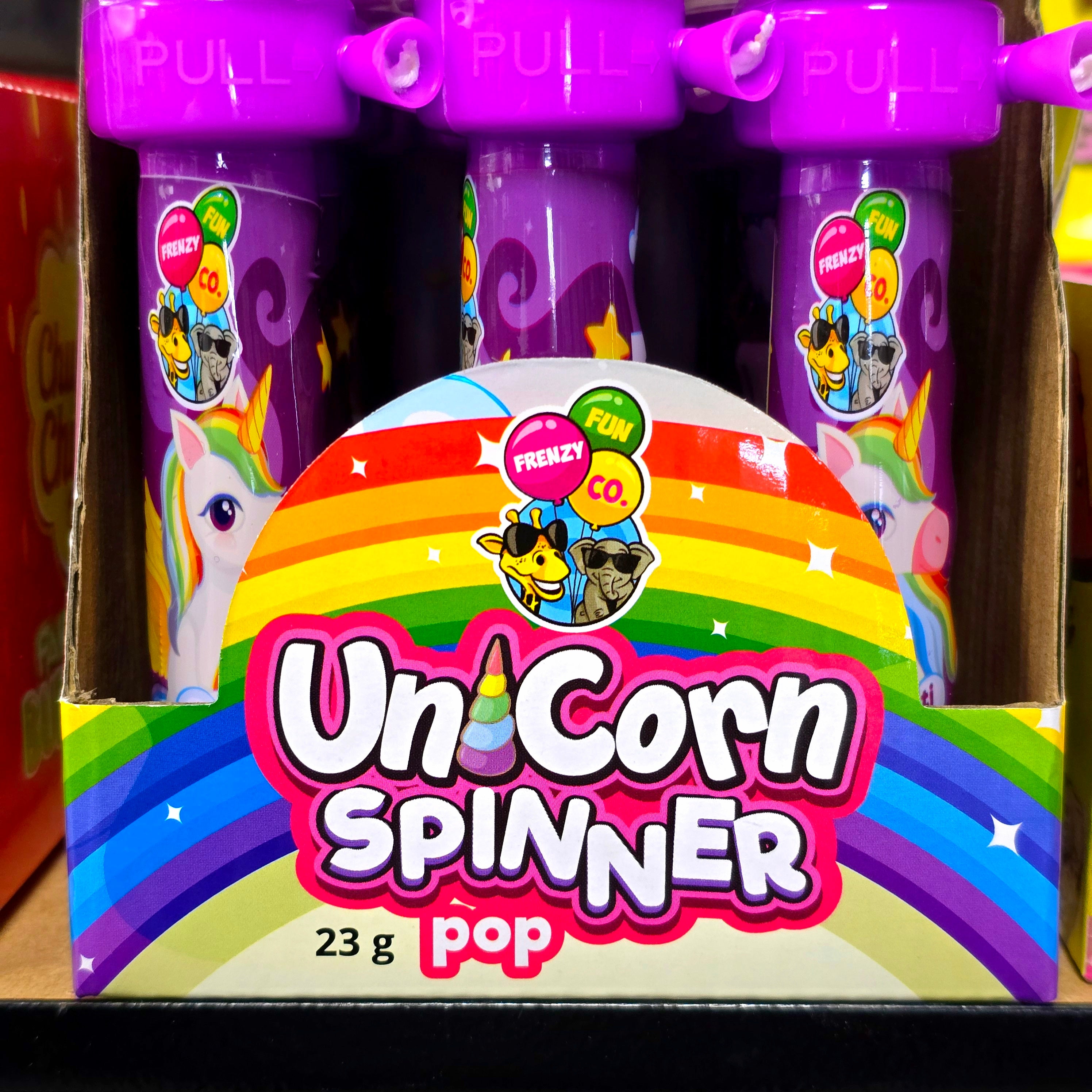 Unicorn Spinner Lollipop - Pik n Mix Lollies NZ