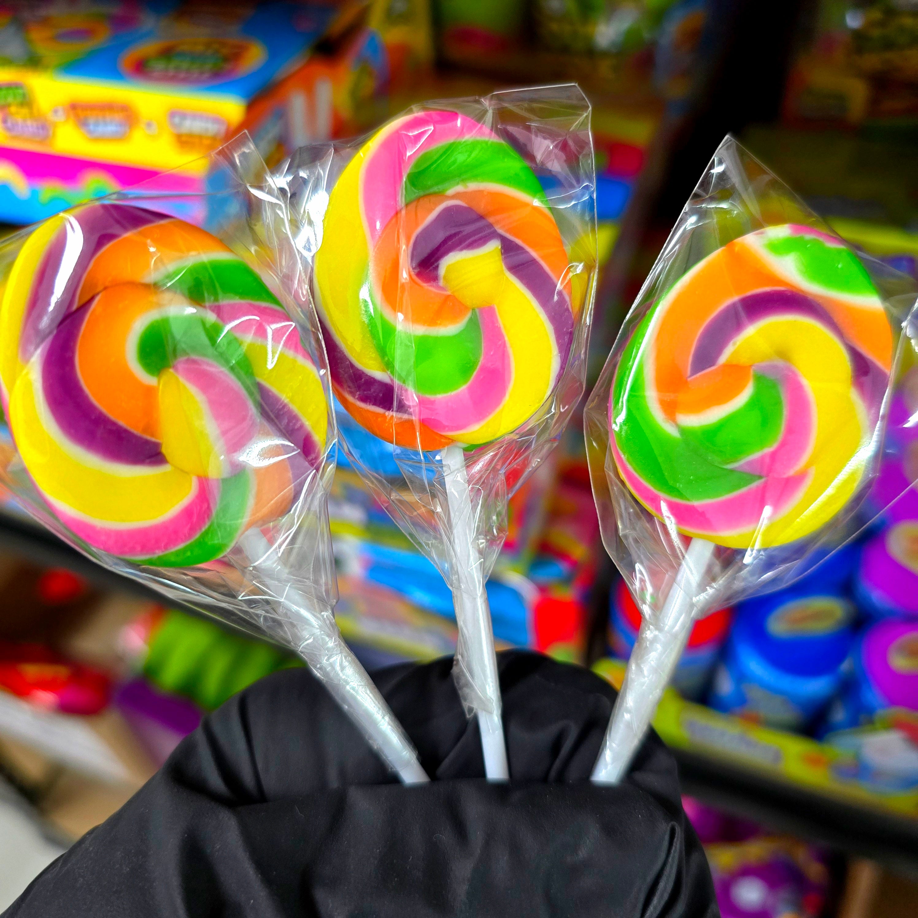 Easter Egg Lollipops Container (24 pce) - Pik n Mix Lollies NZ