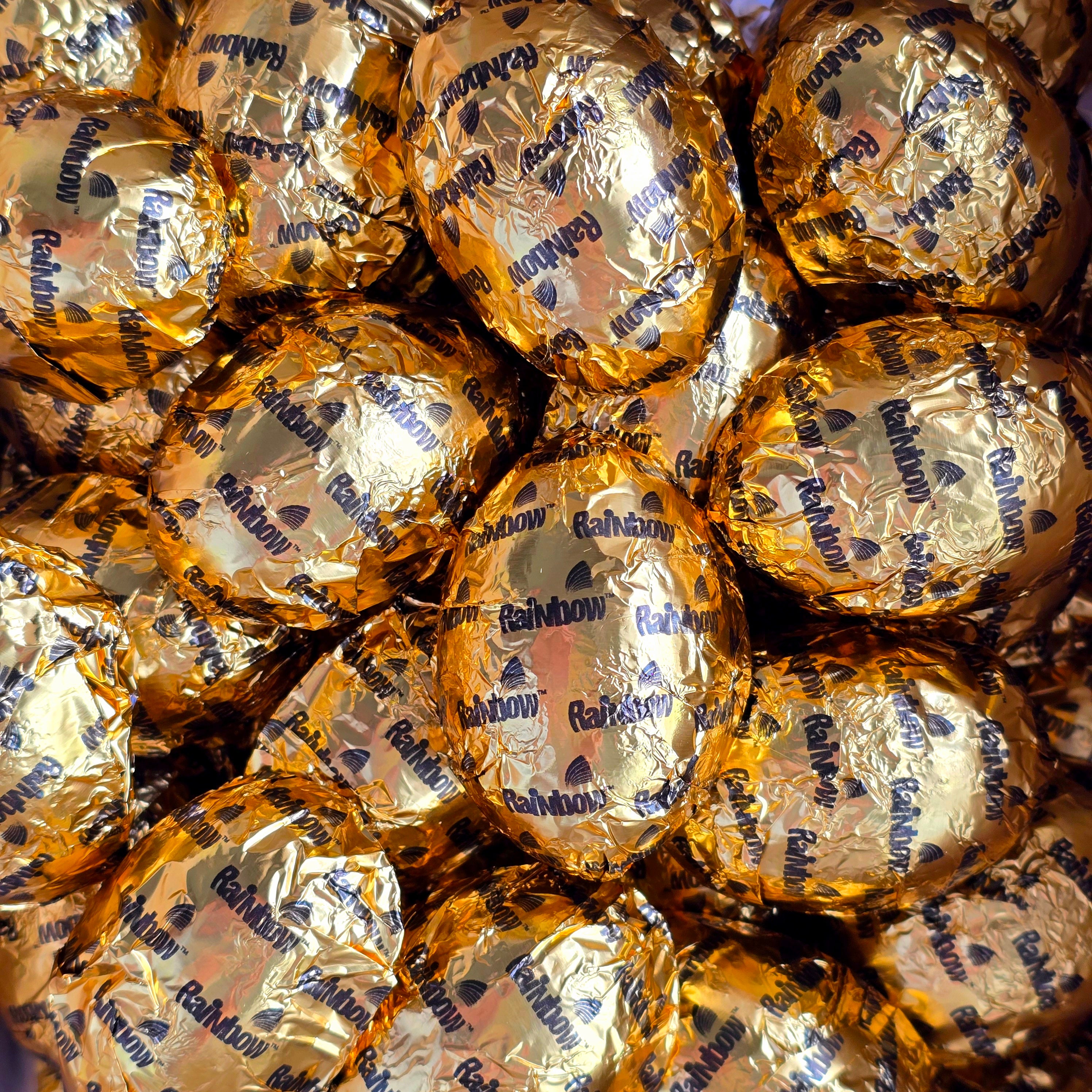 Marshmallow Foiled Half Easter Eggs - Pik n Mix Lollies NZ