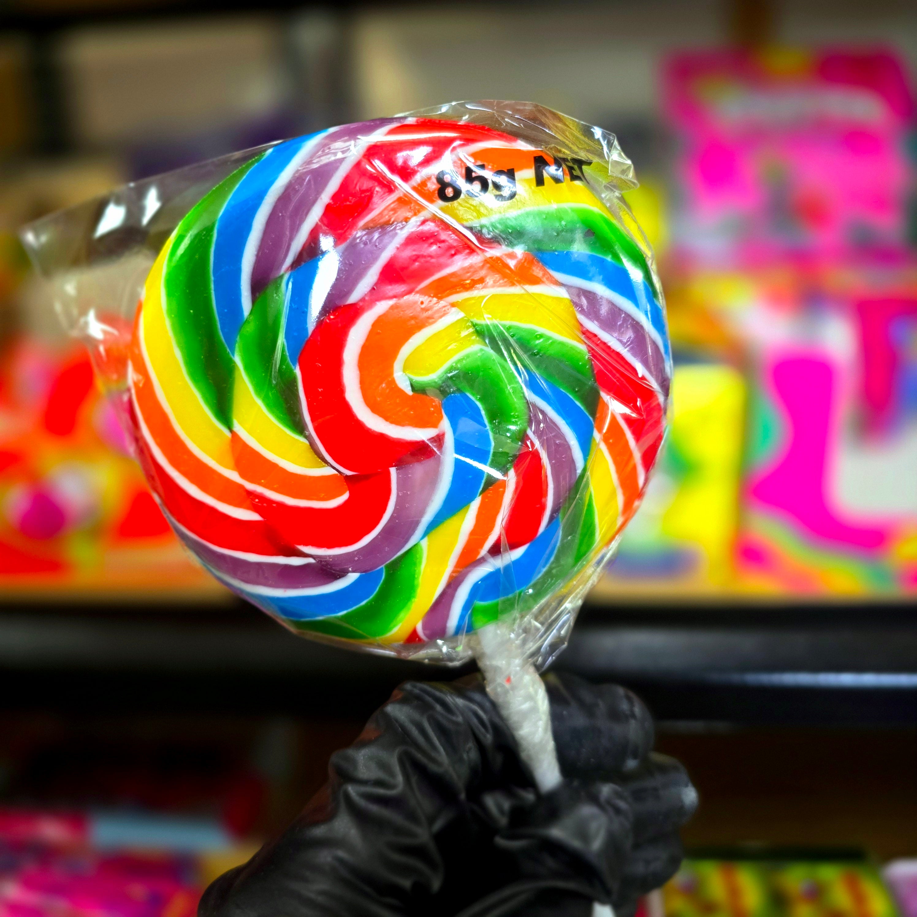 Rainbow Swirly Pop