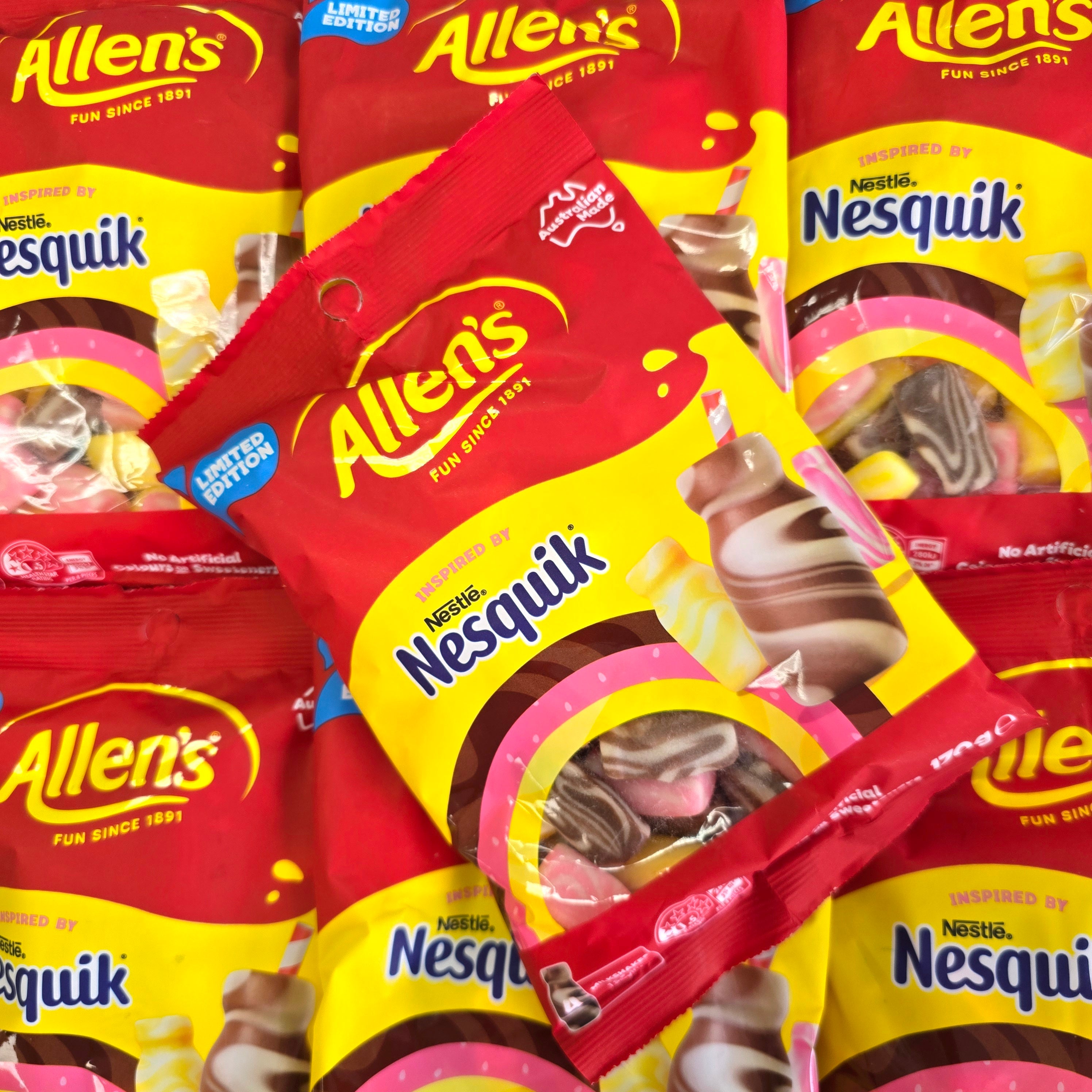 Allen's Nesquik Bottles - Pik n Mix Lollies NZ