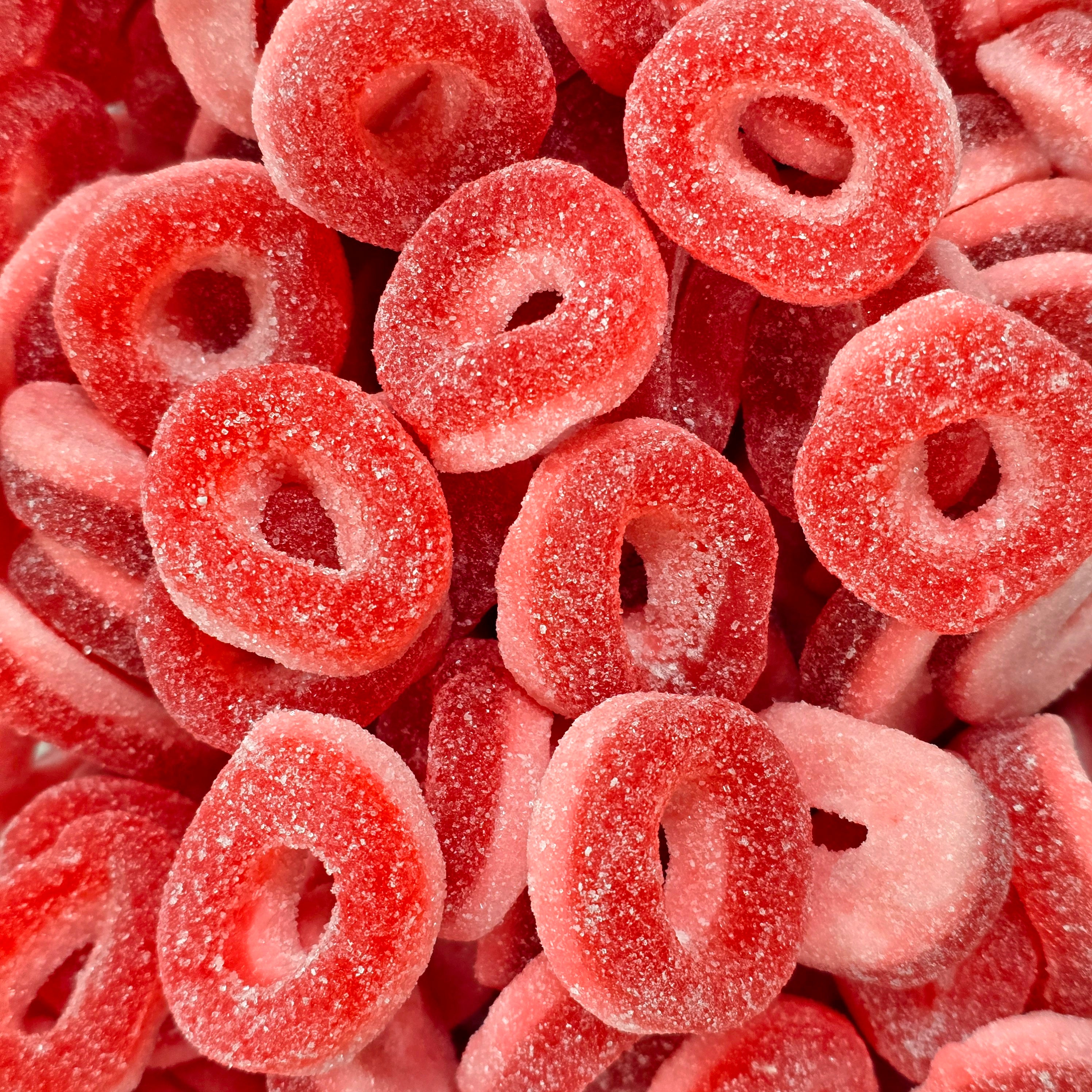 Sour Melon Rings 250g - Clearance - Pik n Mix Lollies NZ