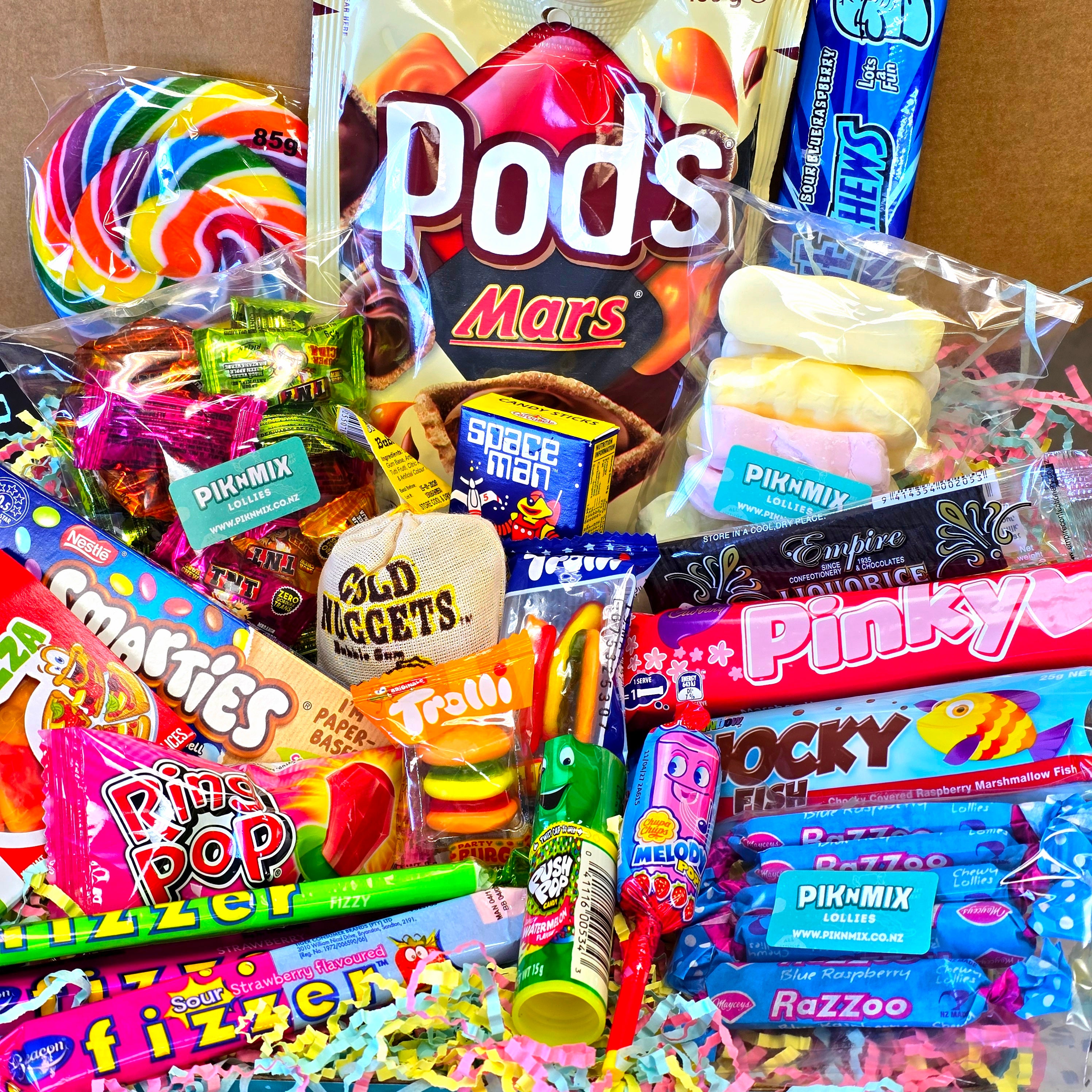 90's Snack Attack Box - Pik n Mix Lollies NZ