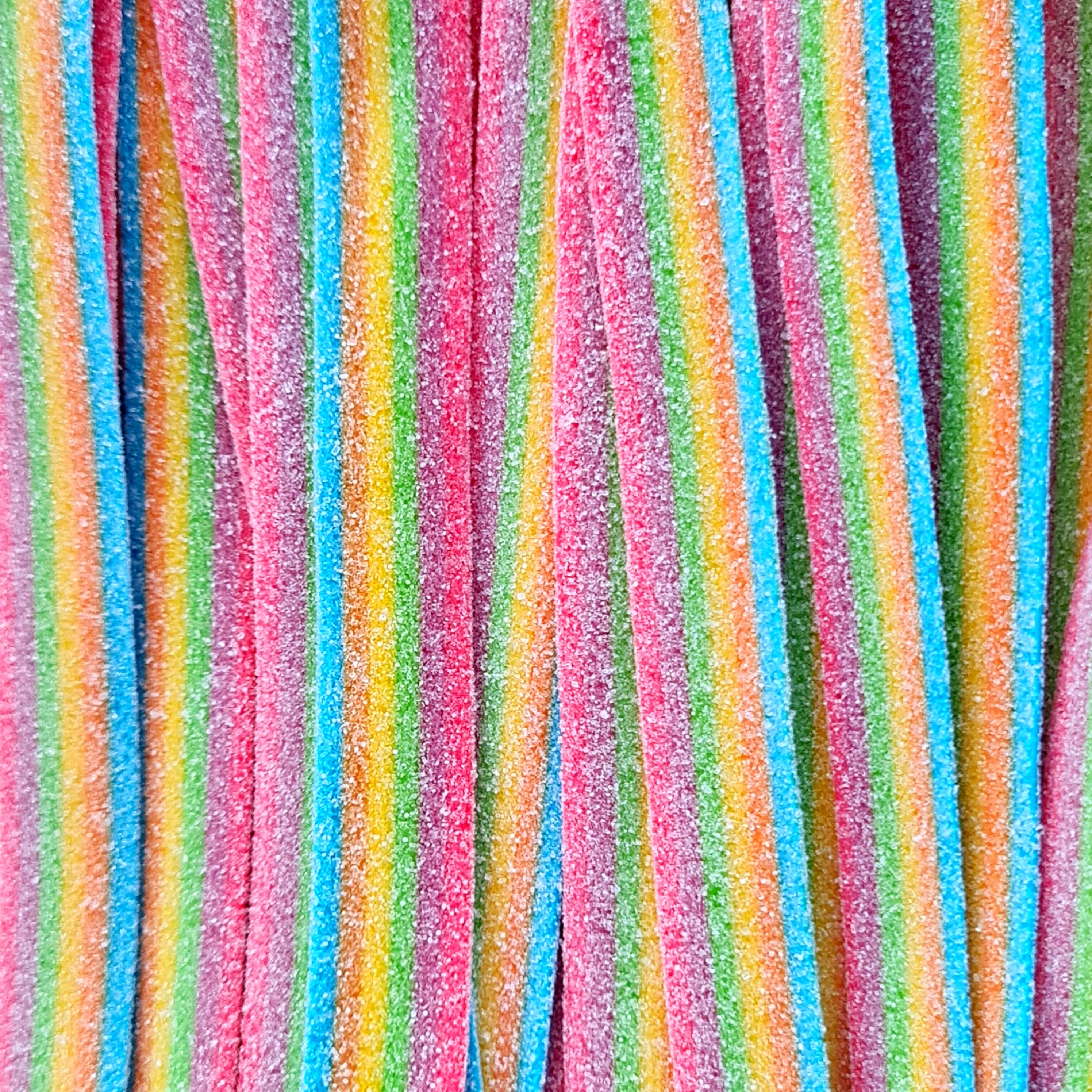 Damel Sour Rainbow Belts - Pik n Mix Lollies NZ