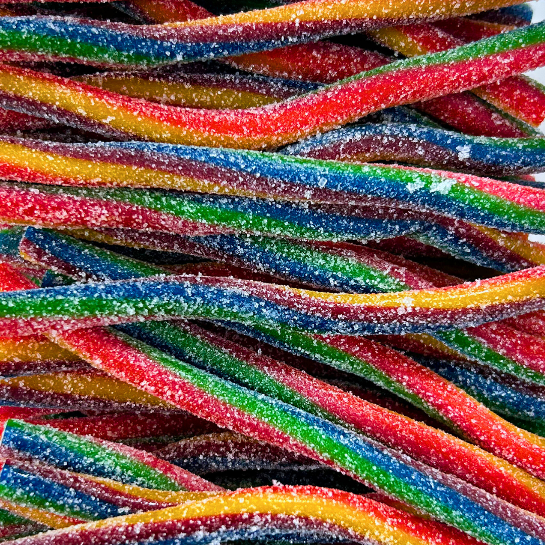 Damel Sour Rainbow Blowpipes (Bag of 10) - Pik n Mix Lollies NZ