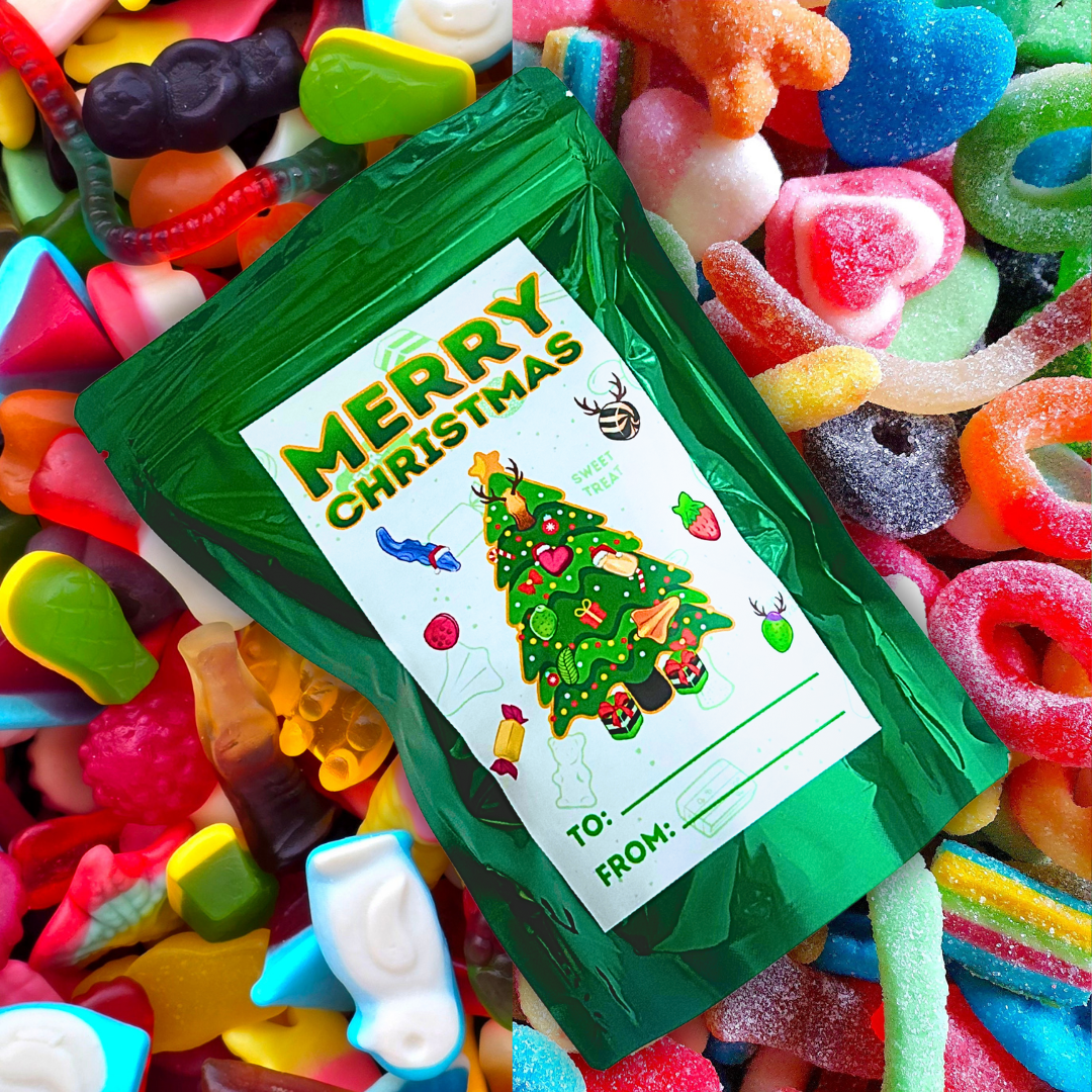 Merry Christmas Lolly Bag