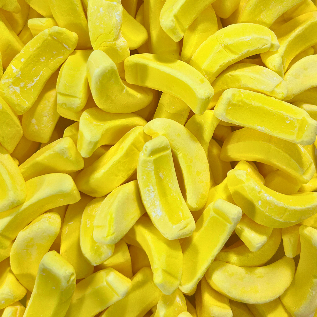 Foamy Bananas - Pik n Mix Lollies NZ