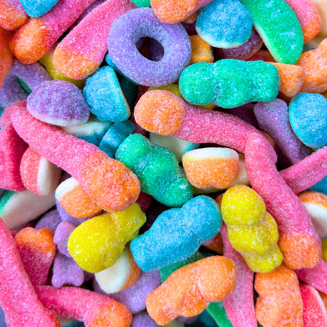 Rainbow Sour Mix - Pik n Mix Lollies NZ