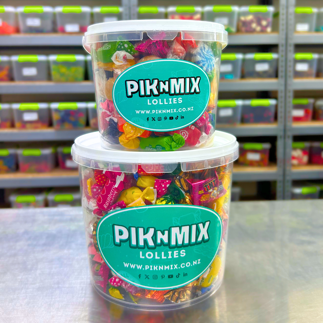 Bucket of Lolly Scramble Mix - Pik n Mix Lollies NZ
