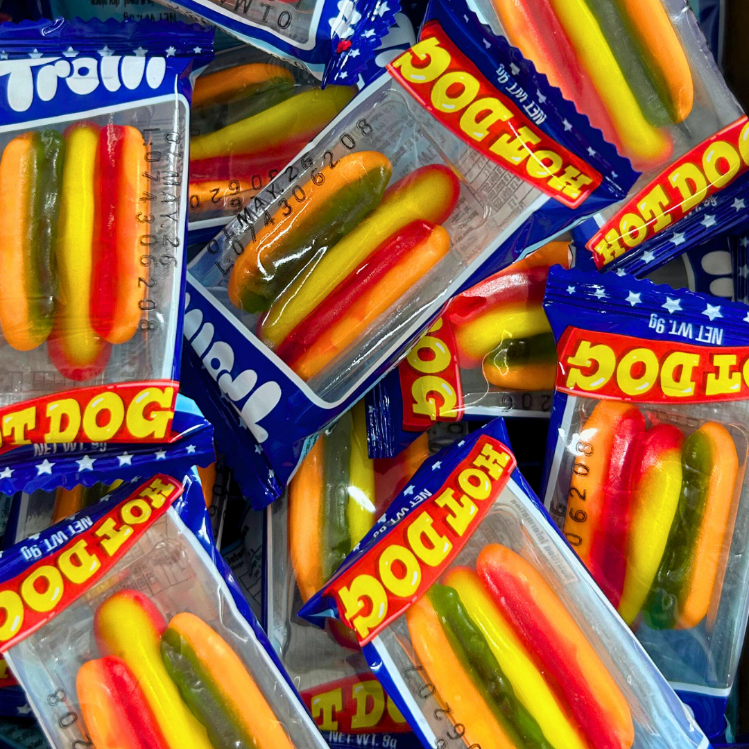 Trolli Mini Hotdogs - Pik n Mix Lollies NZ