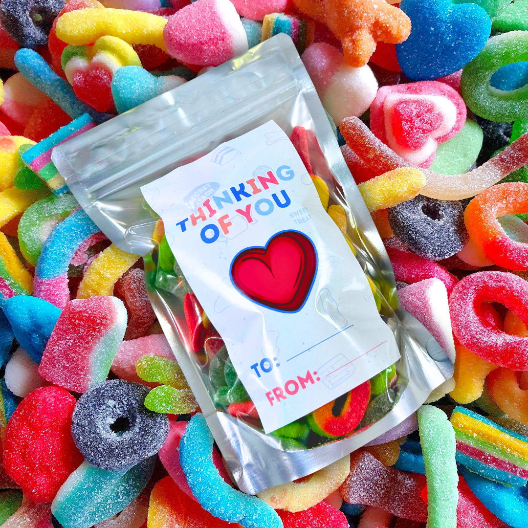 Thinking Of You Lolly Bag - Pik n Mix Lollies NZ