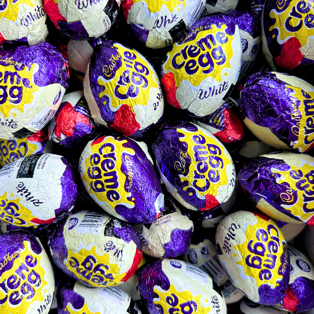 Cadbury White Chocolate Creme Egg - Pik n Mix Lollies NZ
