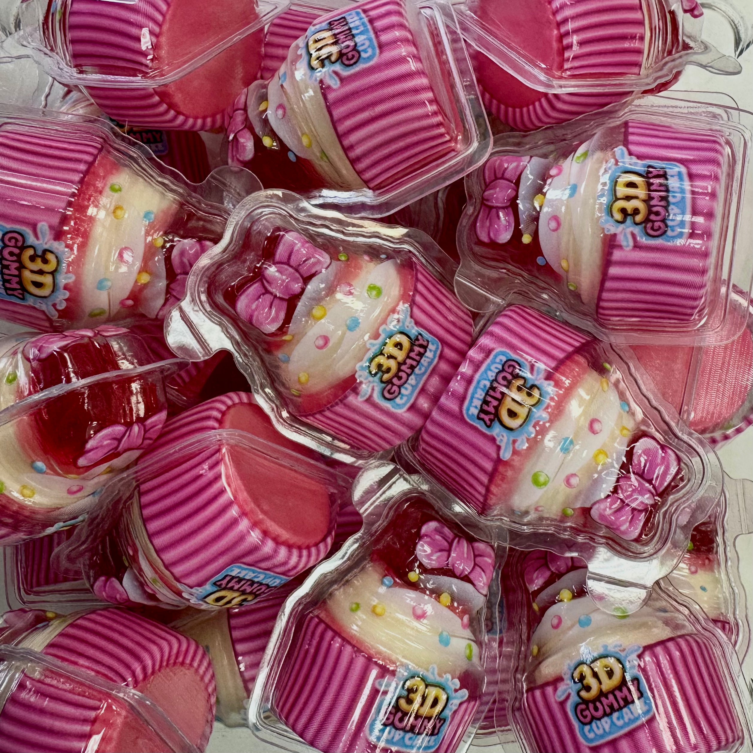 3D Jelly Filled Cupcakes