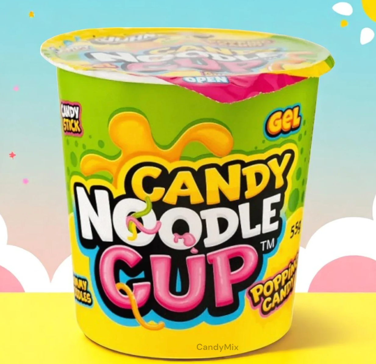 Johny Bee Sour Noodle Cups - Pik n Mix Lollies NZ
