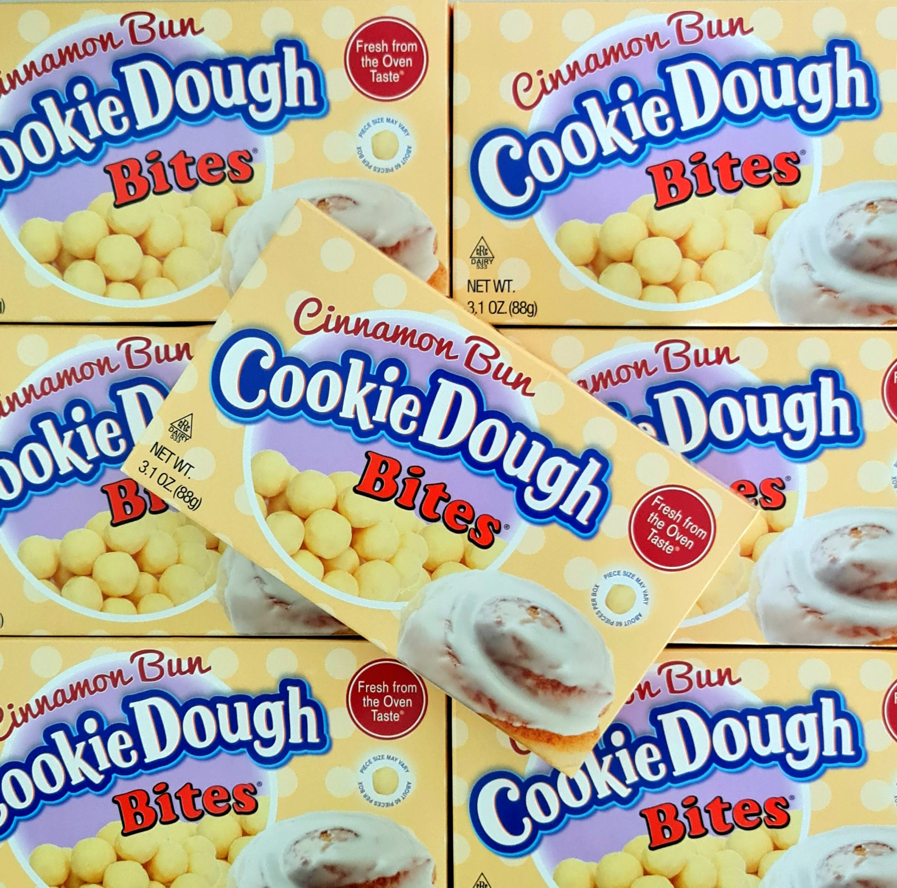 Cinnamon Bun Cookie Dough Bites - Pik n Mix Lollies NZ