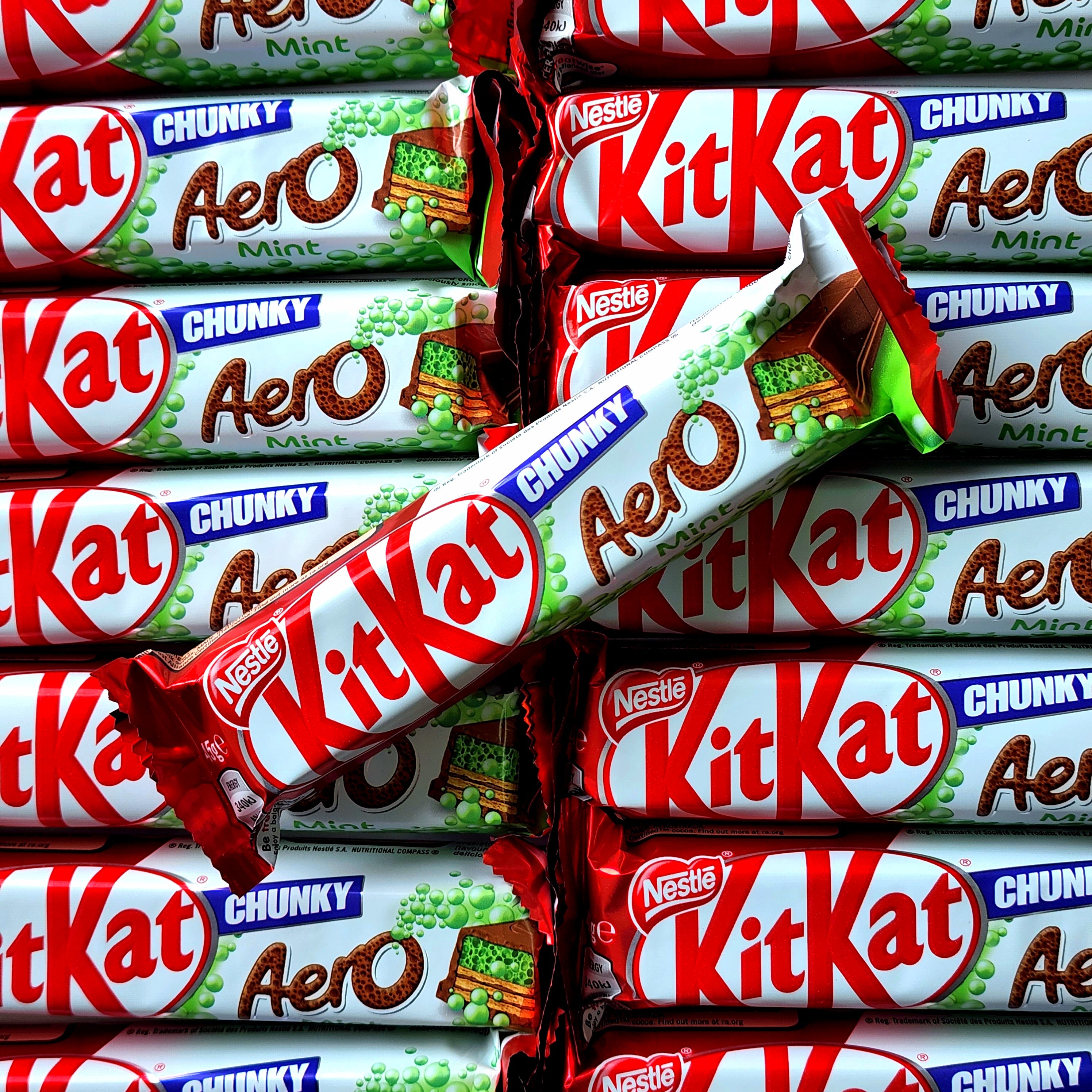Kit Kat Chunky Aero Mint - Pik n Mix Lollies NZ