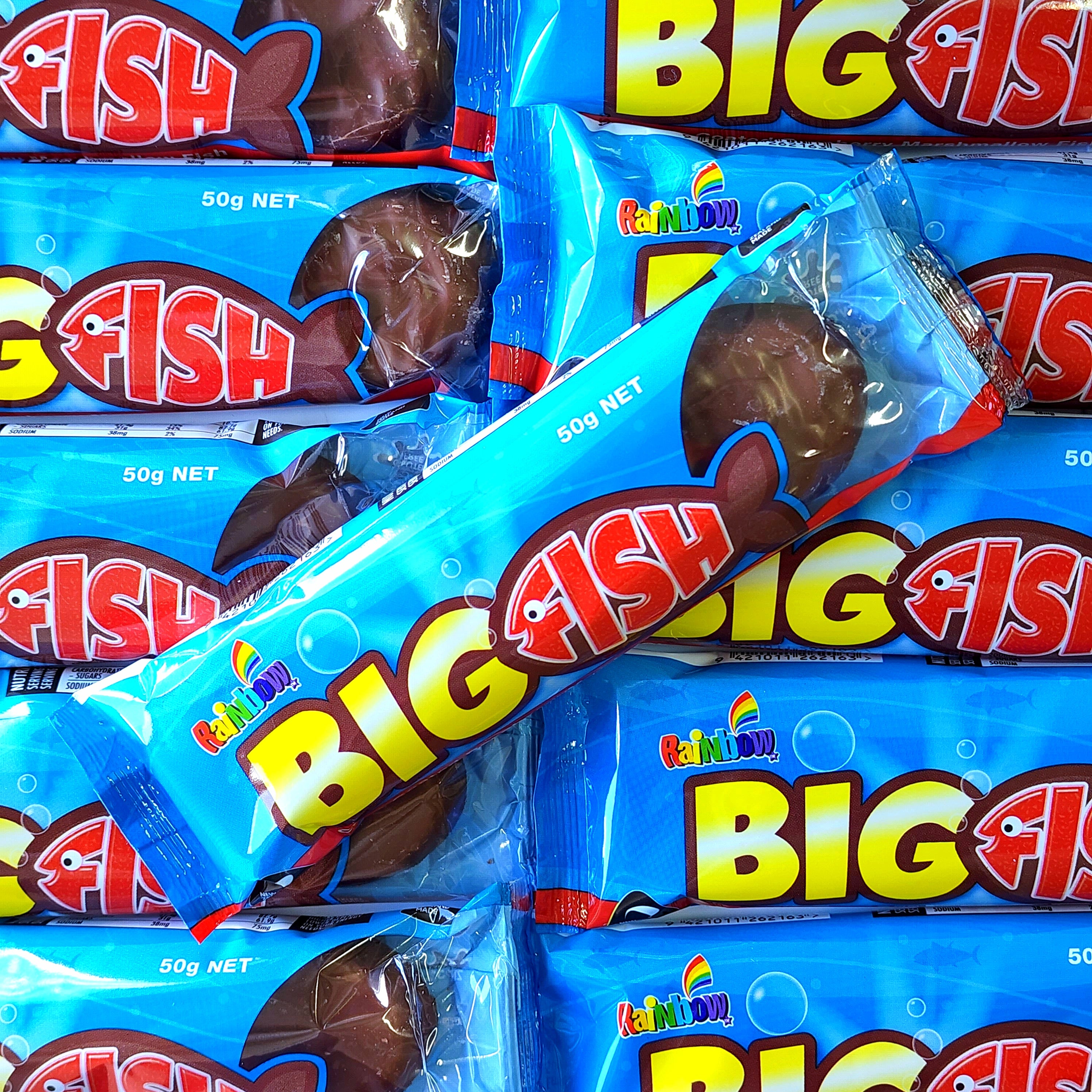 Rainbow Big Fish - Pik n Mix Lollies NZ