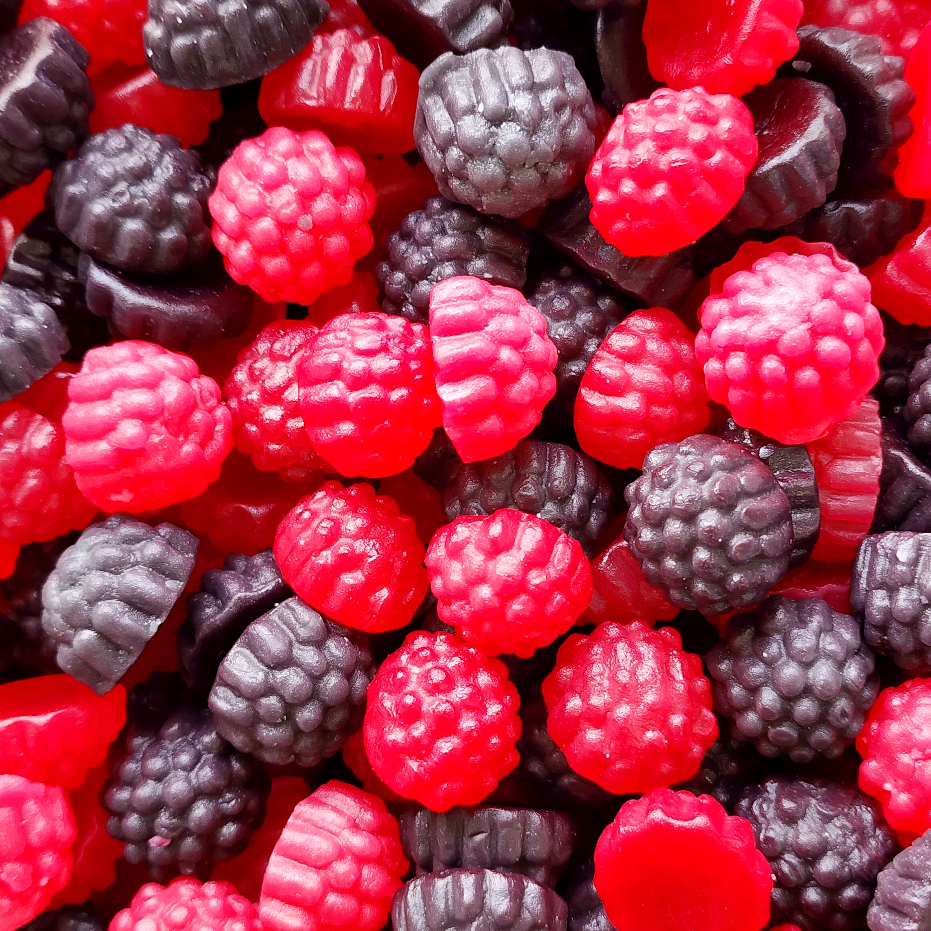 Blackberries & Raspberries Pik n Mix Lollies NZ