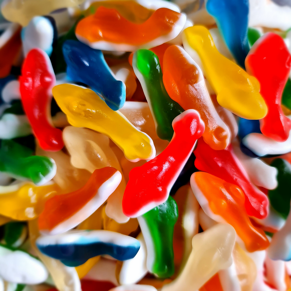 Rainbow Sharks - Pik n Mix Lollies NZ