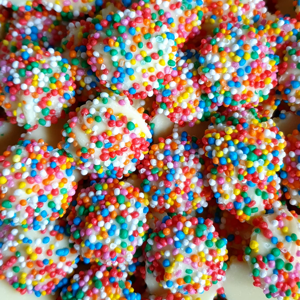 White Chocolate Speckles - Pik n Mix Lollies NZ