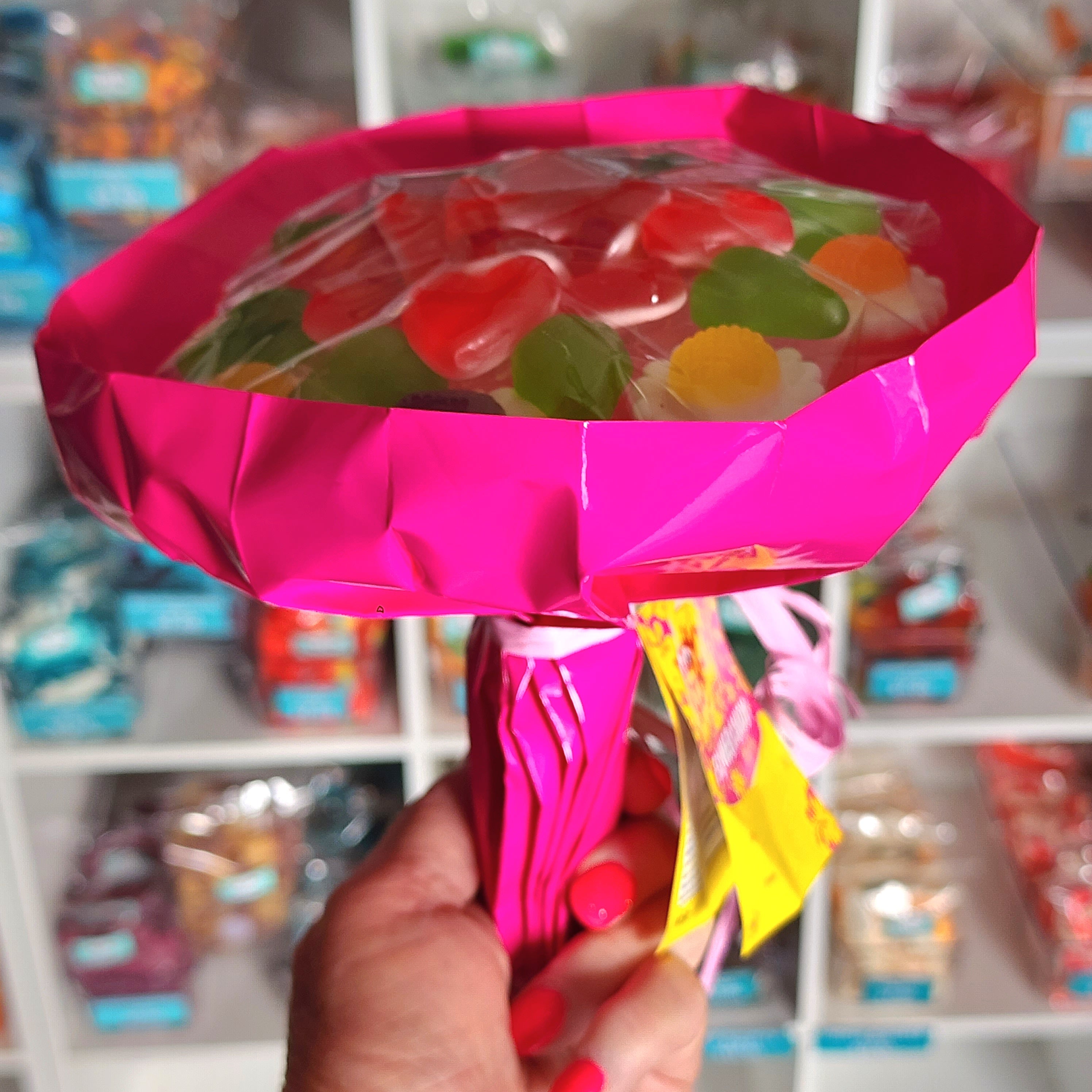 Flower Candy Bouquet - Pik n Mix Lollies NZ