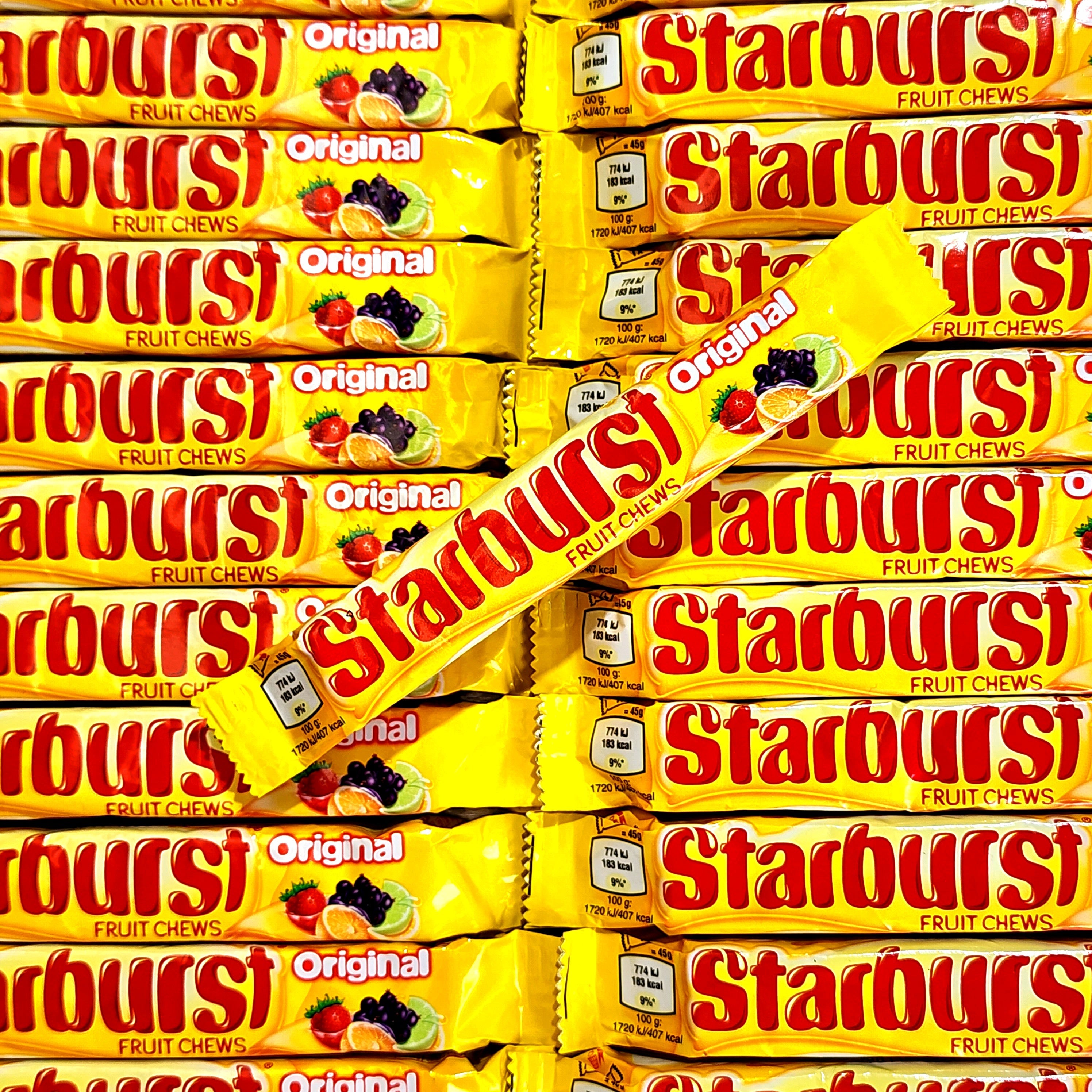 Starburst Original Fruit Chews (3 pack) - Seconds - Pik n Mix Lollies NZ