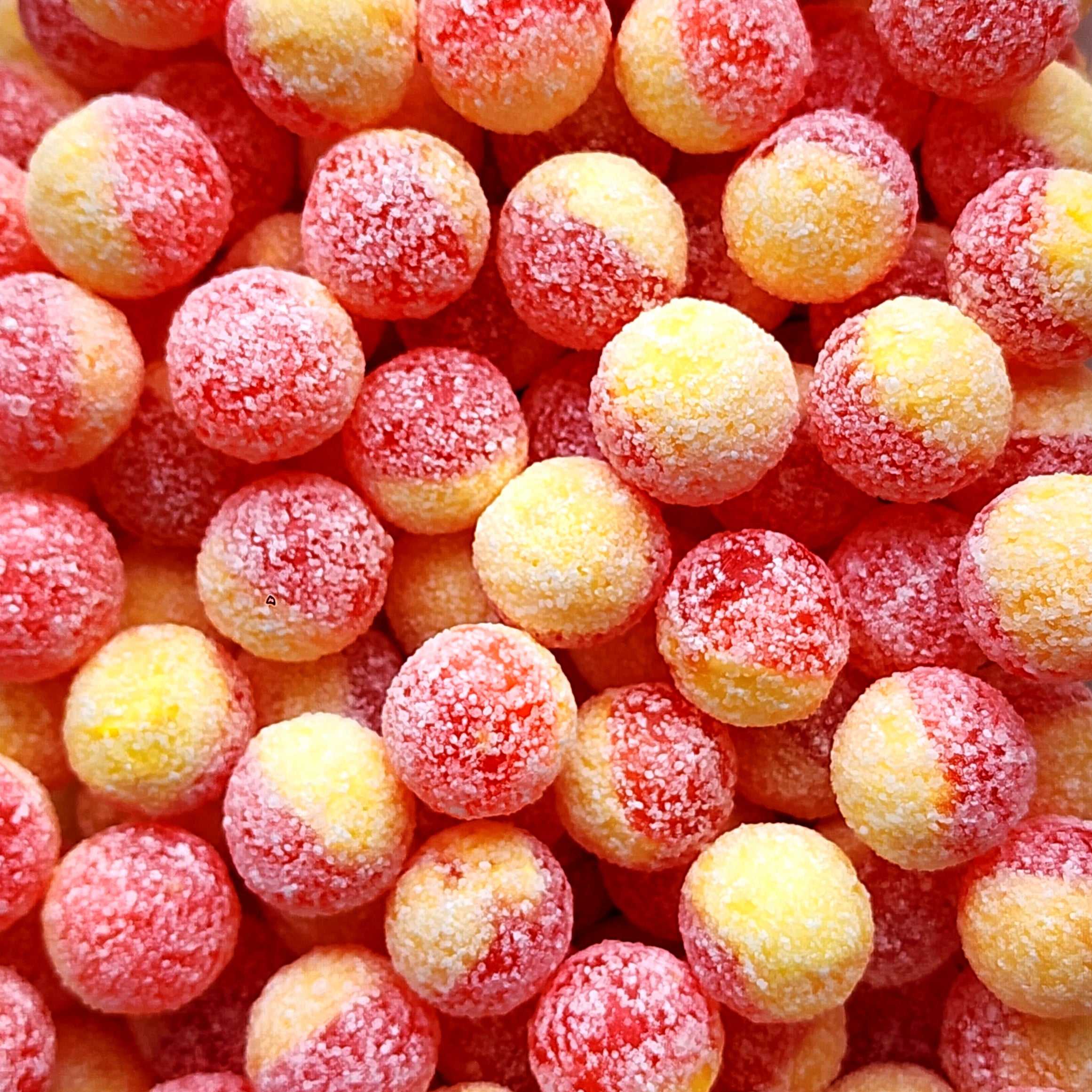 Barnetts Mega Sours - Rhubarb & Custard - Pik n Mix Lollies NZ