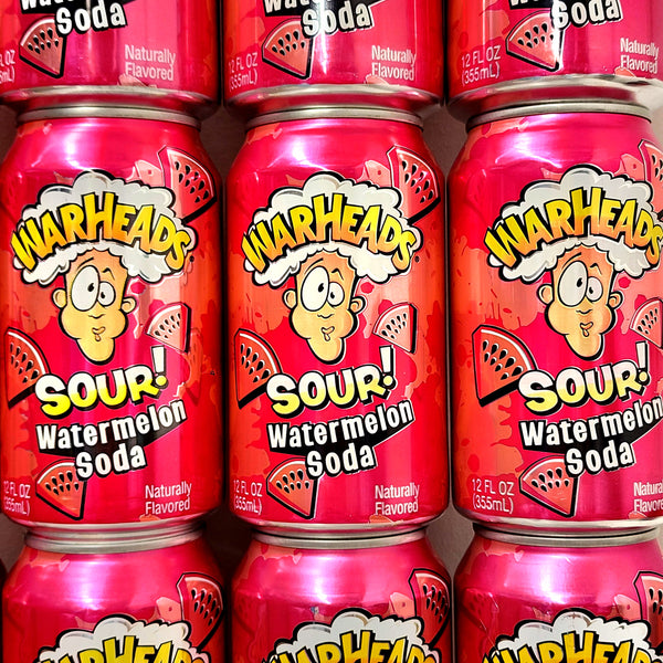 Warheads Sour Watermelon Soda - Pik n Mix Lollies NZ
