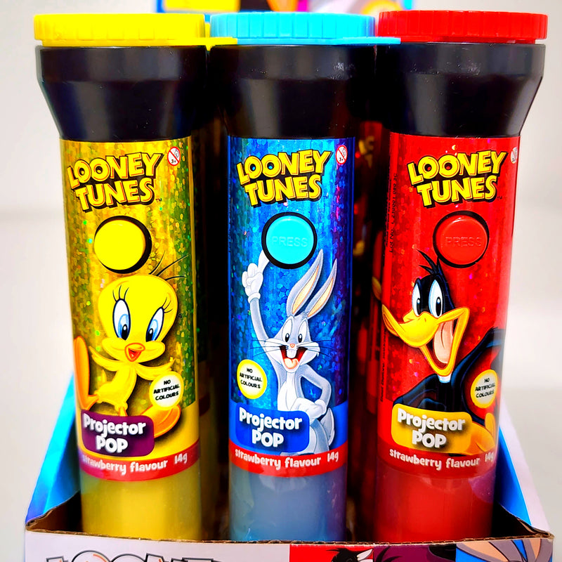 Projector Pops - Looney Tunes - Pik n Mix Lollies NZ