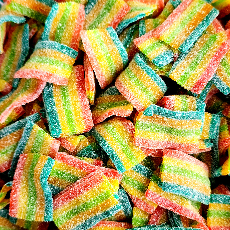 Mini Rainbow Belts - Pik n Mix Lollies NZ