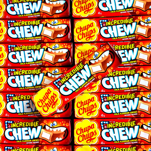 Chupa Chups Incredible Chew - Cola - Pik n Mix Lollies NZ