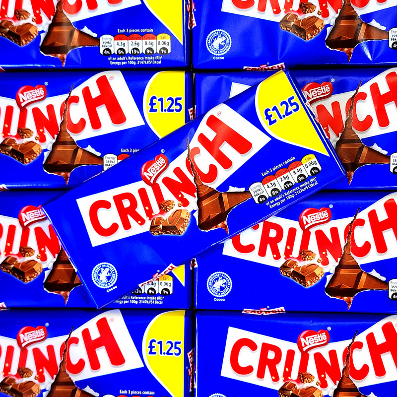 Nestle Crunch Chocolate Sharing Bar - Pik n Mix Lollies NZ