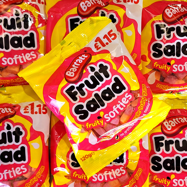 Barratt Fruit Salad Softies Bag - Pik n Mix Lollies NZ
