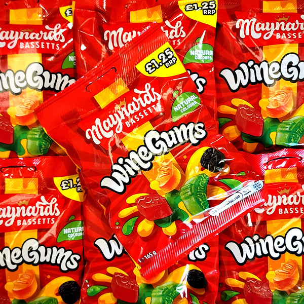 Maynards Bassetts Wine Gum Bag - Pik n Mix Lollies NZ