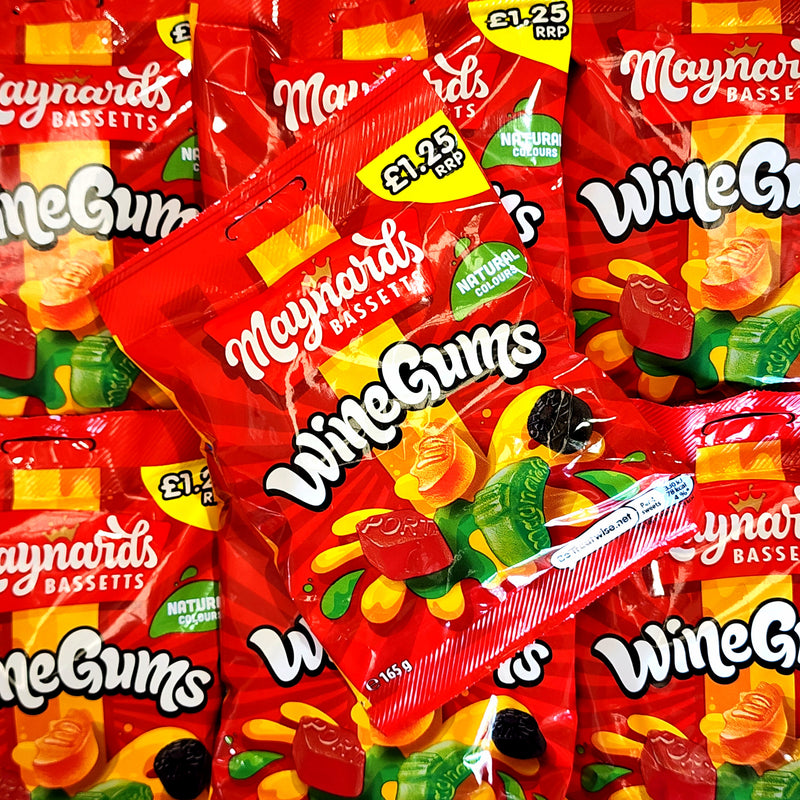 Maynards Bassetts Wine Gum Bag - Pik n Mix Lollies NZ