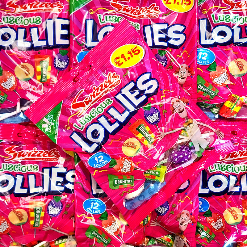 Swizzels Luscious Lollies Bag - Pik n Mix Lollies NZ
